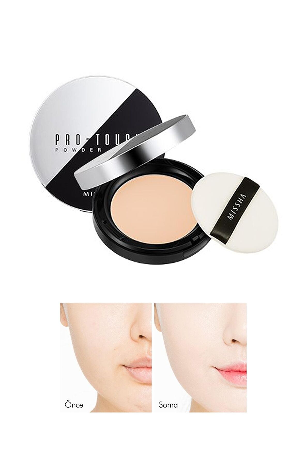 Pürüzsüz Görünüm Sağlayan Kompakt Pudra Pro-Touch Powder Pact SPF25 No.21