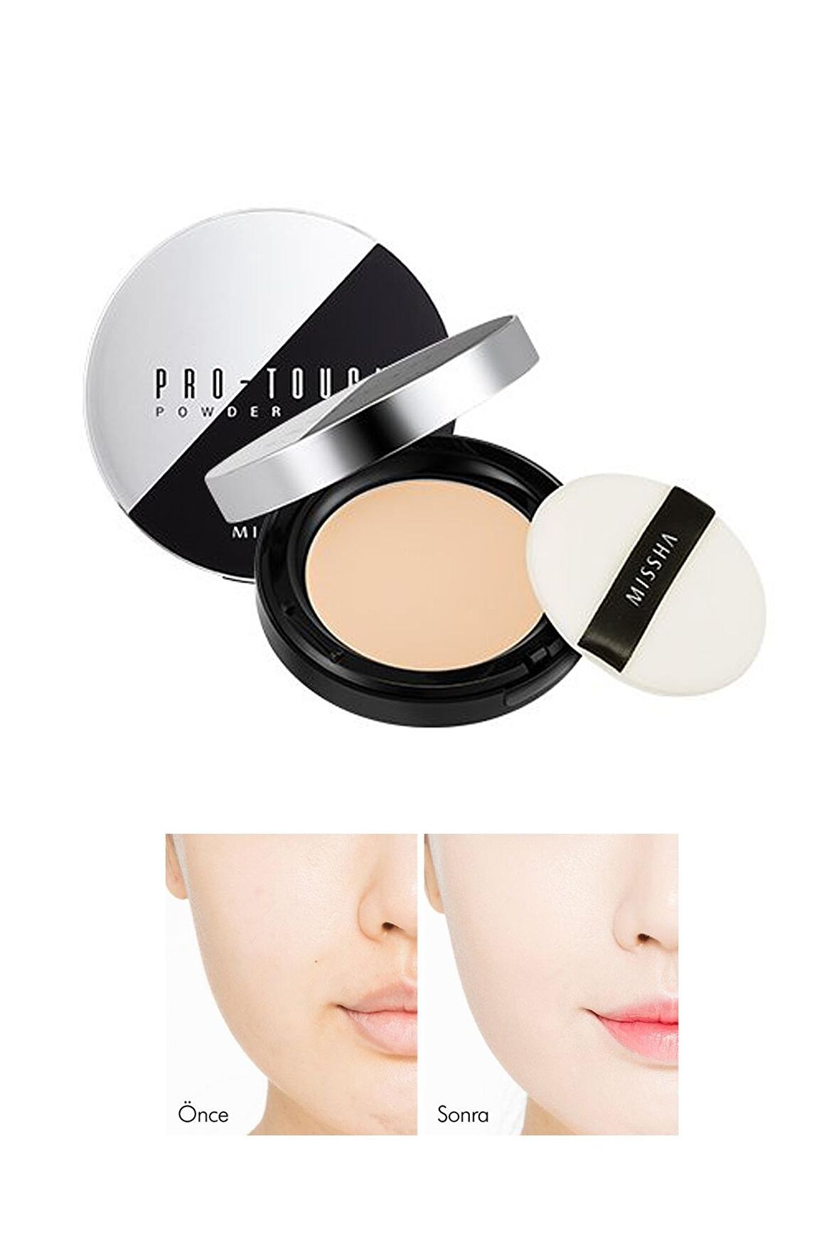 Pürüzsüz Görünüm Sağlayan Kompakt Pudra Pro-Touch Powder Pact SPF25 No.23