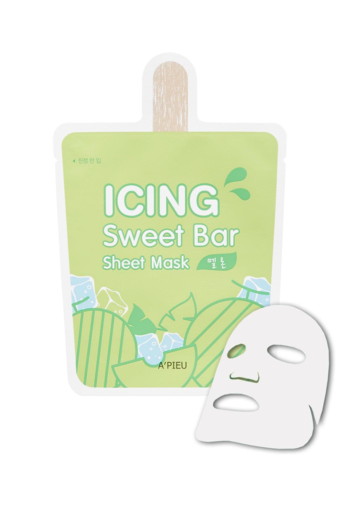Kavun Özlü Canlandırıcı Maske APIEU Icing Sweet Bar Sheet Mask (Melon)