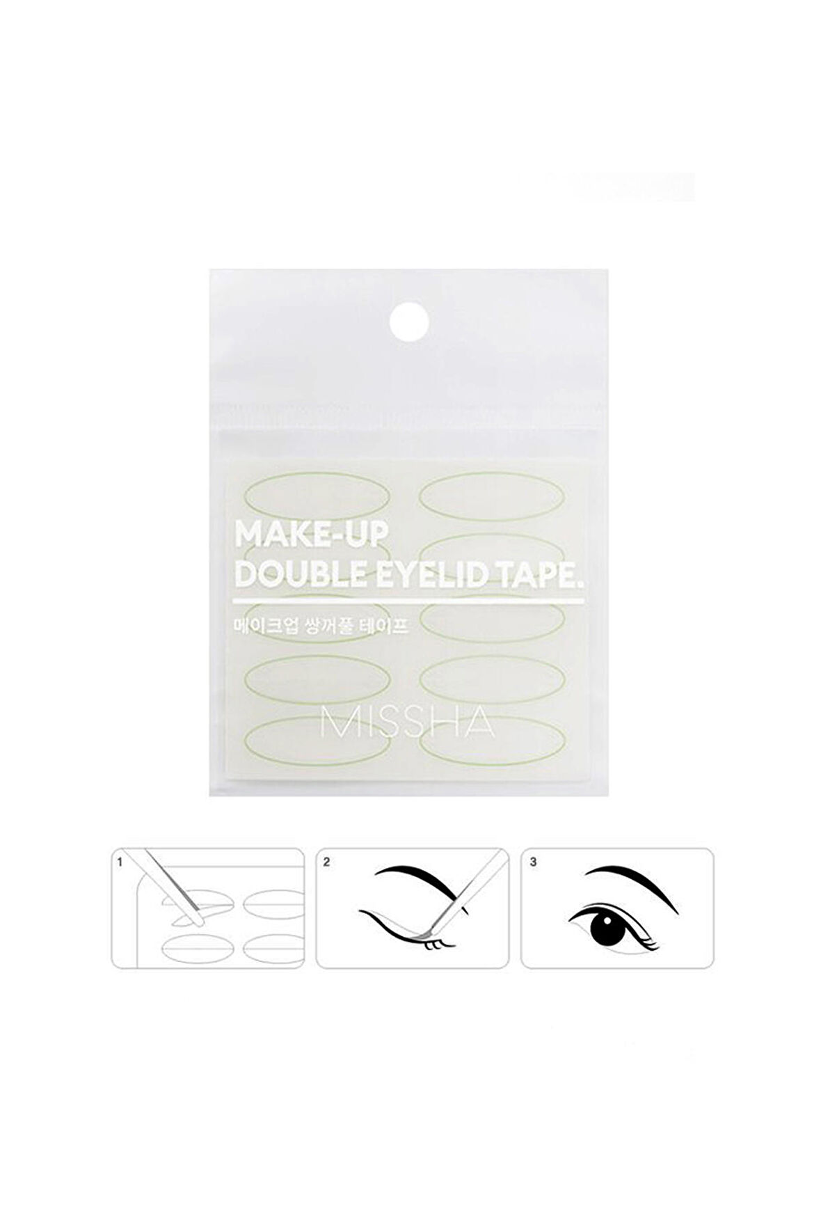 Göz Kapağı Yapıştırma Bandı (2adet) MISSHA Make-up Double Eyelid Tape