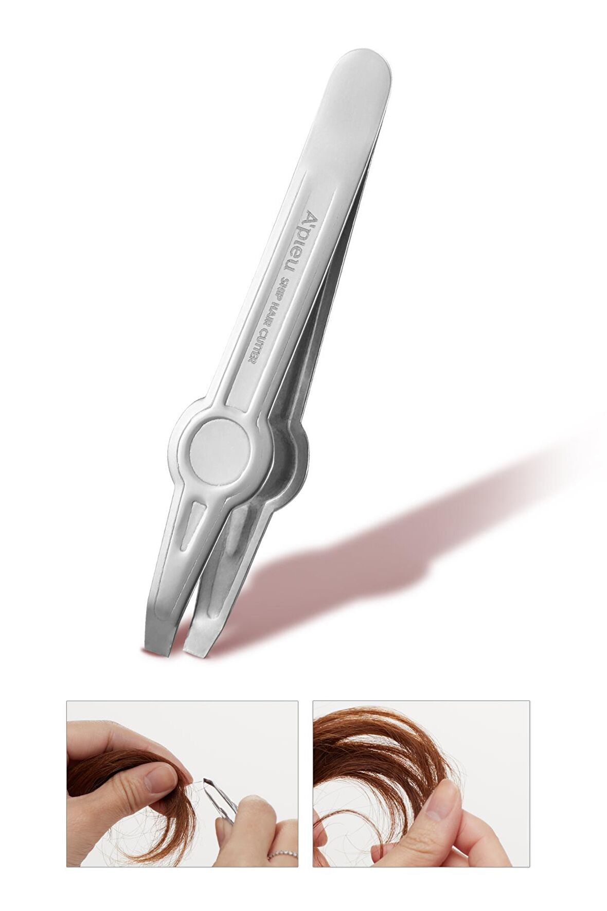 Çok Fonksiyonlu Tasarlanmış Saç Cımbızı  APIEU Snip Hair Cutter