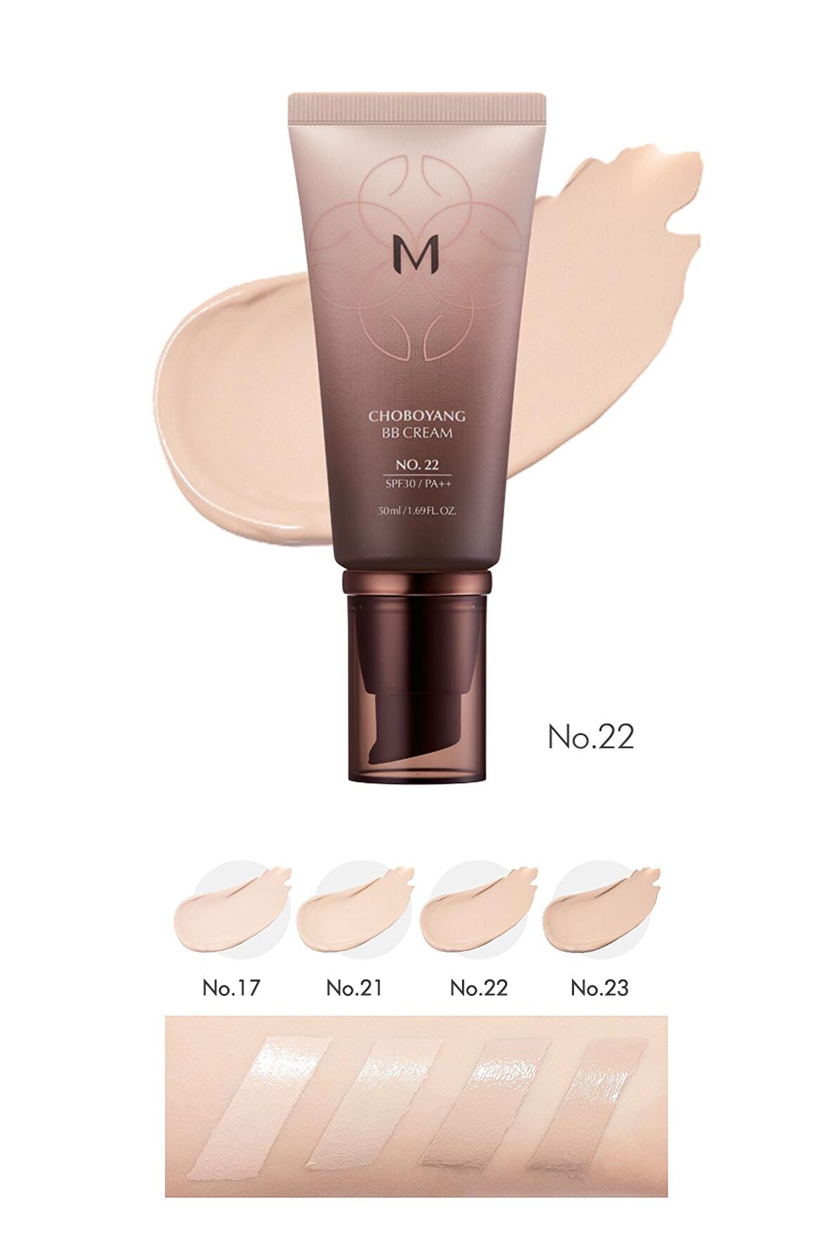 Yoğun Kapatıcı Bitkisel İçerikli BB Krem 50ml Cho Bo Yang BB Cream SPF30/PA++ (No.22 )