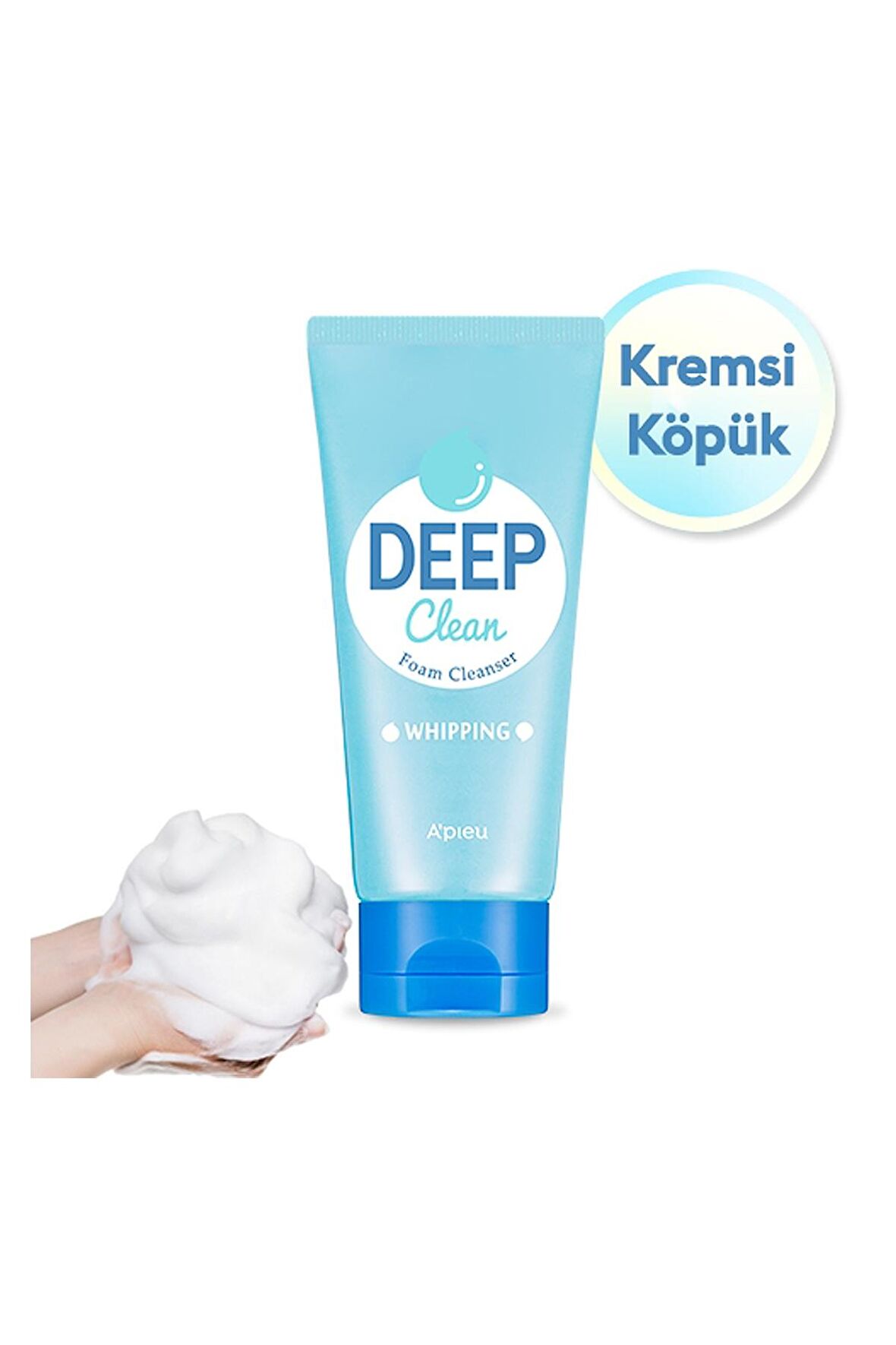 Missha Deep Clean Karma ve Kuru Cilt için Nemlendirici Yüz Temizleme Köpüğü 130 ml 