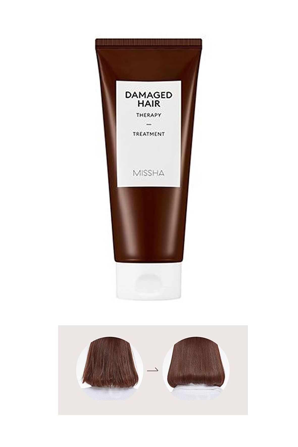 Mıssha Damage Hair Therapy Onarıcı Yıpranmış Saçlar İçin Bakım Yapan Saç Kremi 200 ml