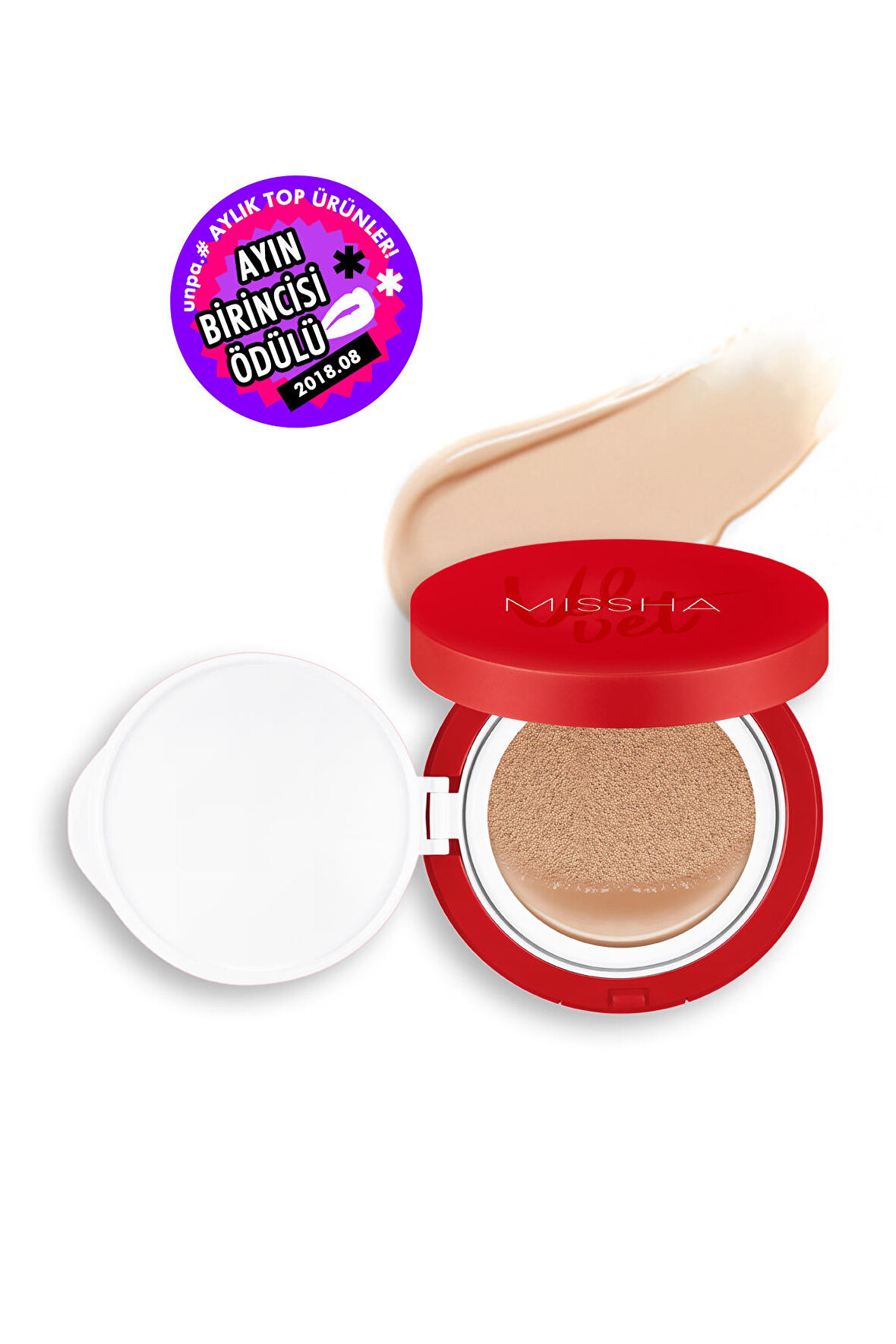 Pürüzsüz Ve Kadifemsi Görünüm Veren Cushıon Velvet Finish Cushion Ex  SPF50+/PA+++ (No.23)