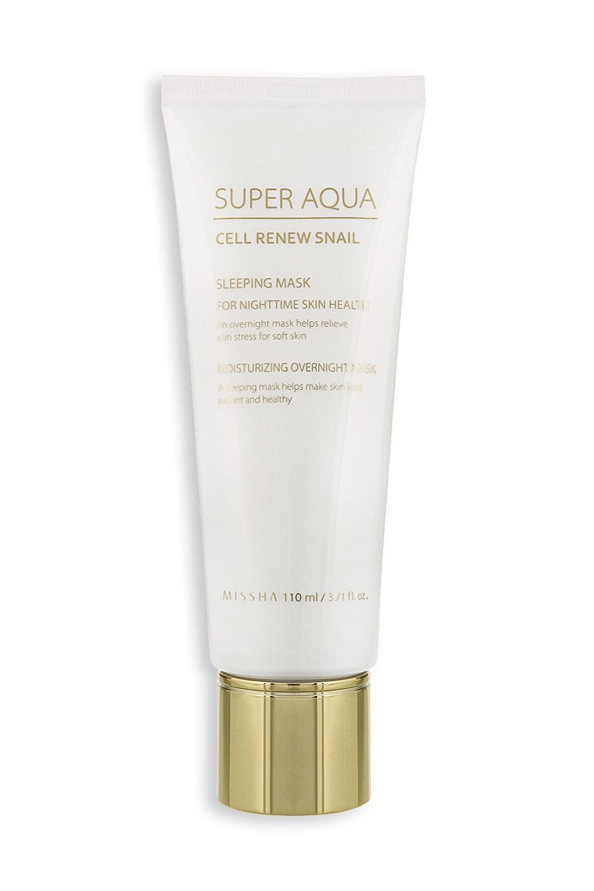 Salyangoz Salgısı Özlü Nemlendirici Uyku Maskesi 110ml Super Aqua Cell Renew Snail Sleeping Mask