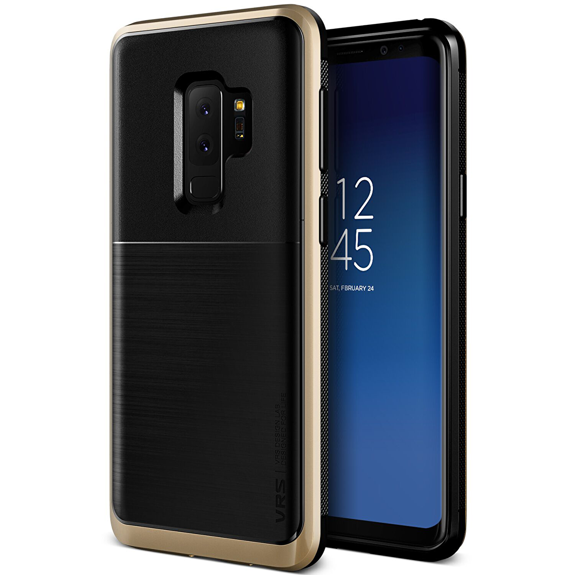 VRS Design Galaxy S9 Plus High Pro Shield Kılıf Shine Gold