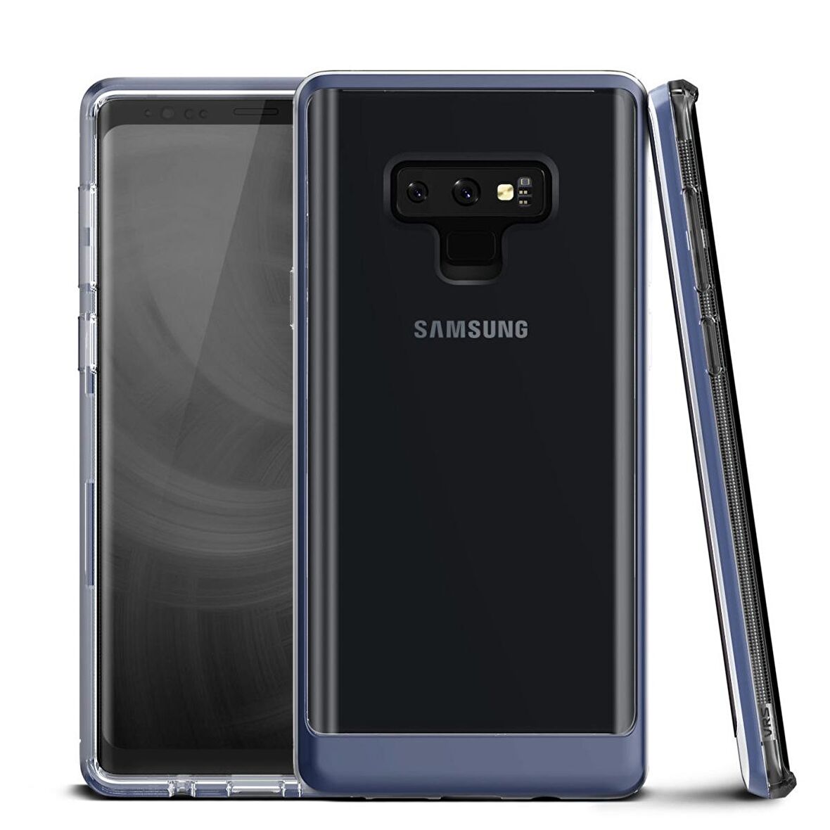 VRS Design Galaxy Note 9 Crystal Bumper Kılıf Purple