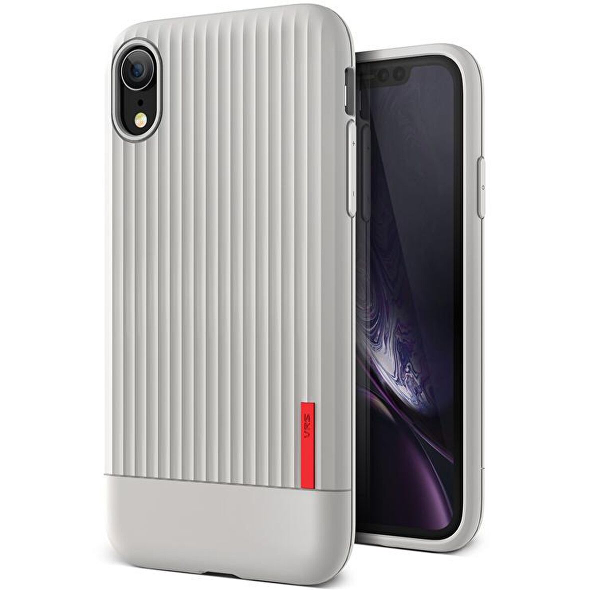 VRS iPhone XR Single Fit Kılıf Gray