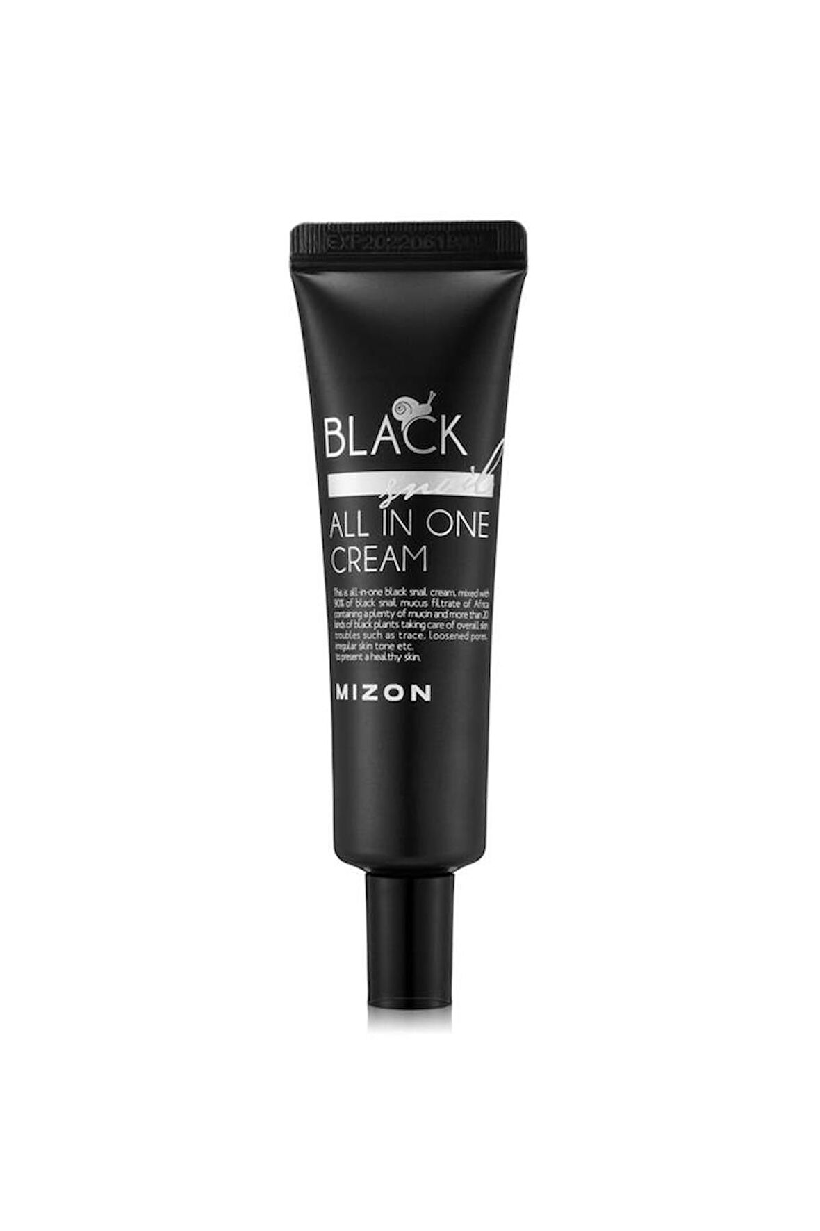 Mizon Black Snail All In One Cream Tube - Siyah Salyangoz & Siyah Bitki Ekstreli Premium Bakım Kremi