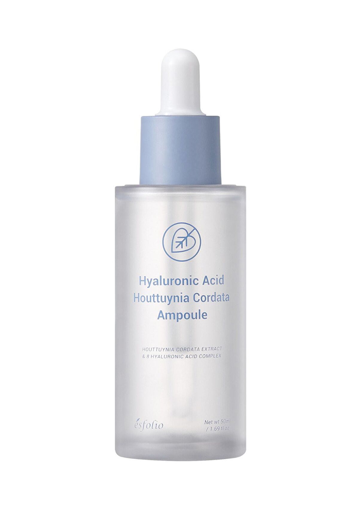 8 Farklı Hyalüronik Asit İçeren Serum esfolio Hyaluronic Acid Houttuynia Cordata Ampoule 50ml