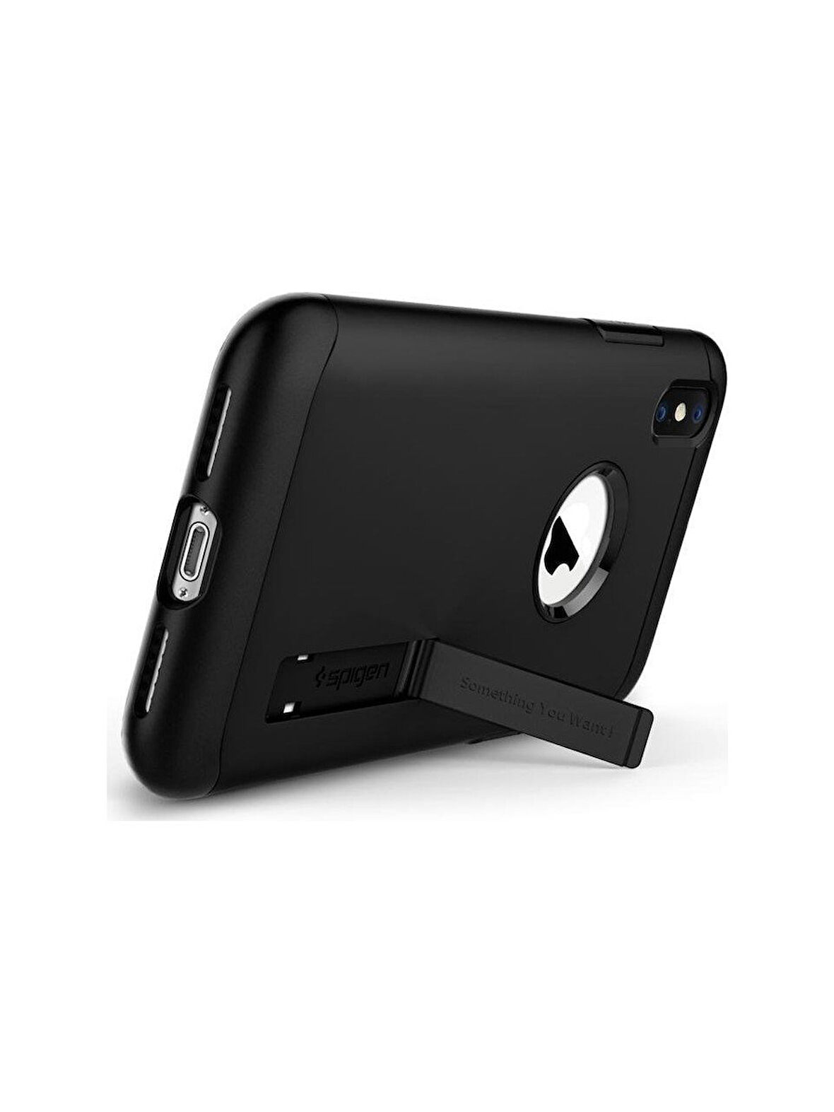 iPhone XS Max Kılıf, Spigen Slim Armor Black