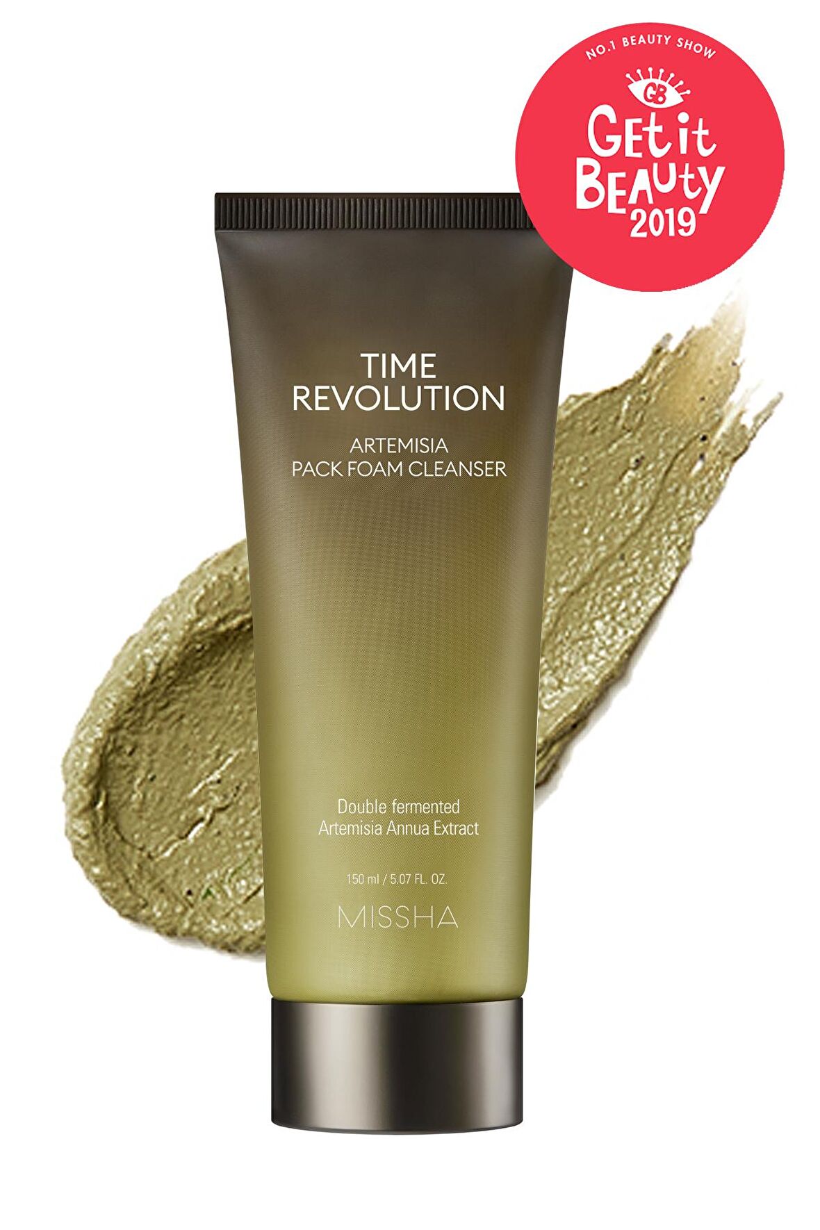 Missha Time Revolution Artemisia Hassas Cilt için Temizleyici Yüz Temizleme Köpüğü 150 ml 