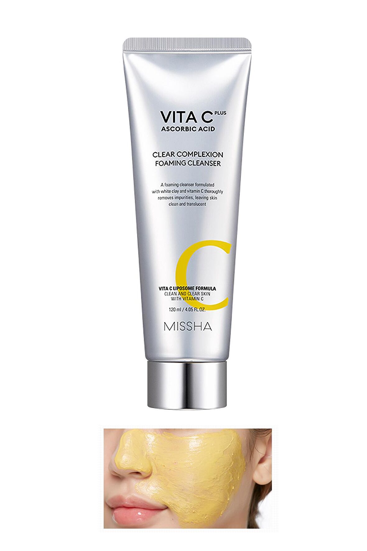 Leke Karşıtı C Vitamini İçerikli Temizleme Köpüğü 120ml Vita C Plus Complexion Foaming Cleanser