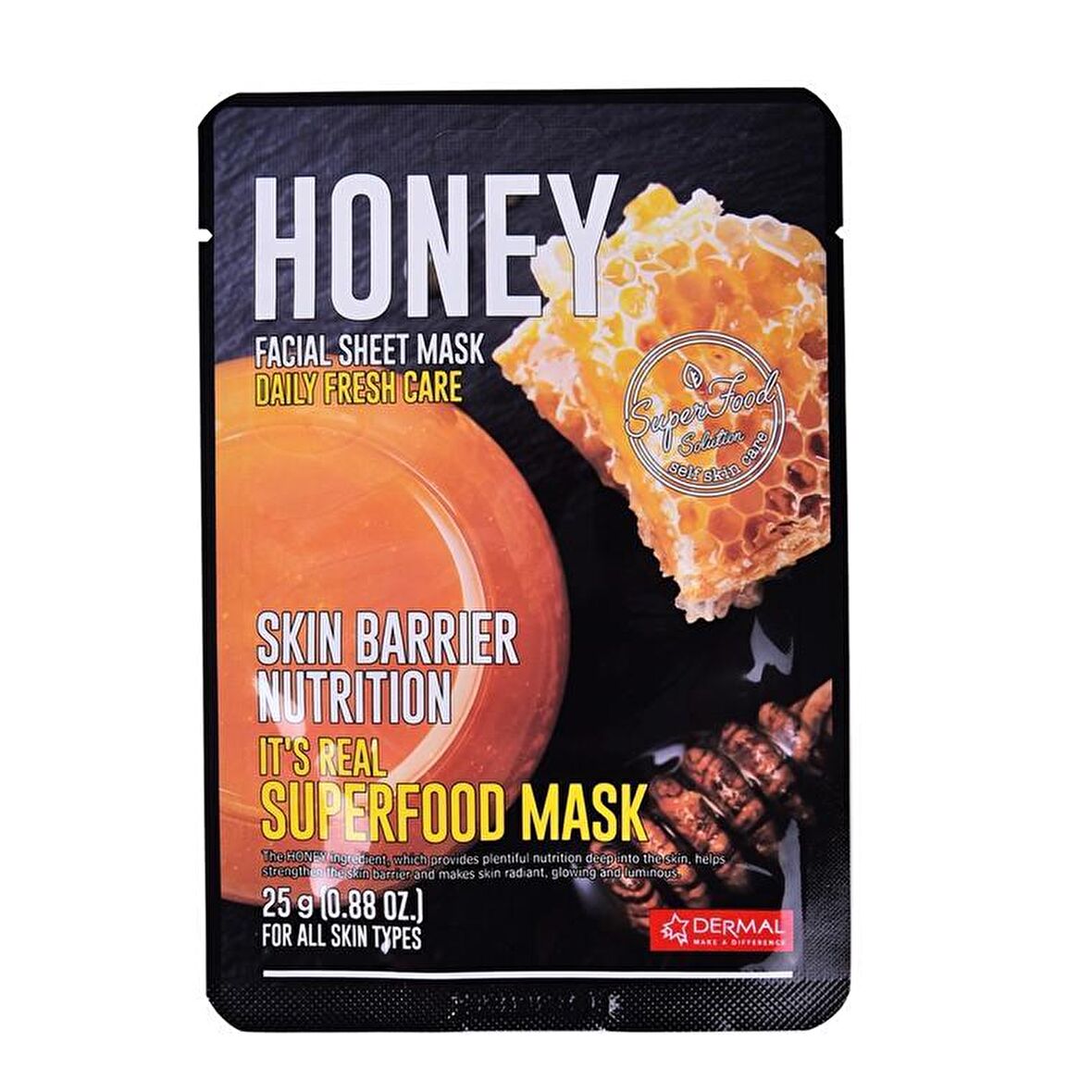Dermal Its Real Superfood Bal Besleyici Yüz Maskesi