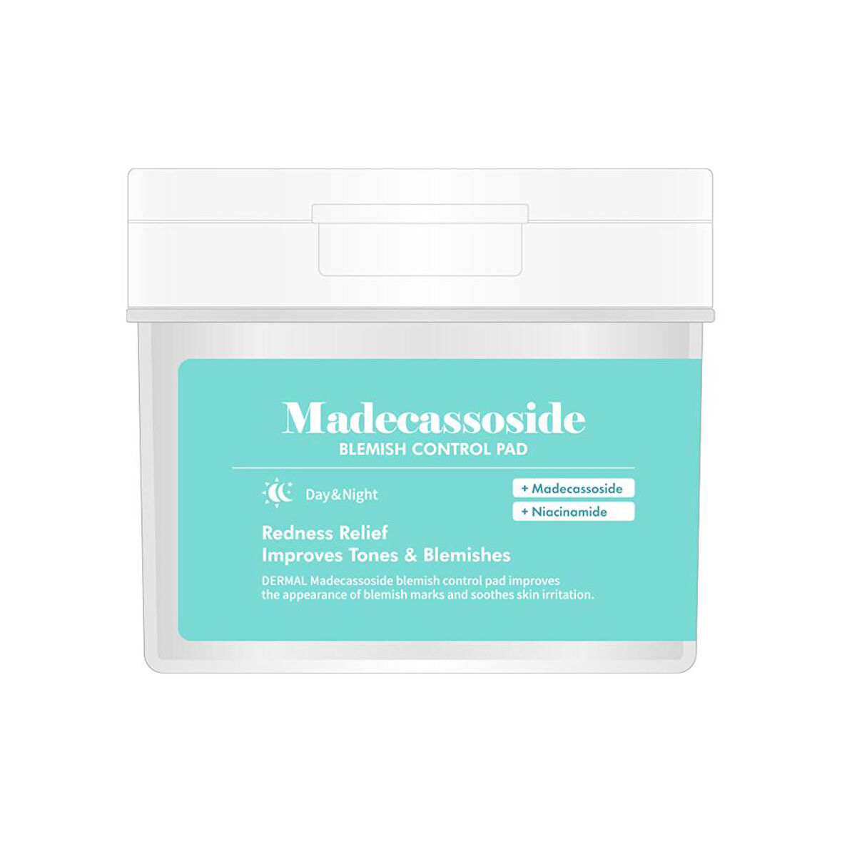Dermal Madecassoside Blemish Control Pad 120’li – Gözenek Arındırıcı ve Sivilce Karşıtı Tonik Ped 200 ml