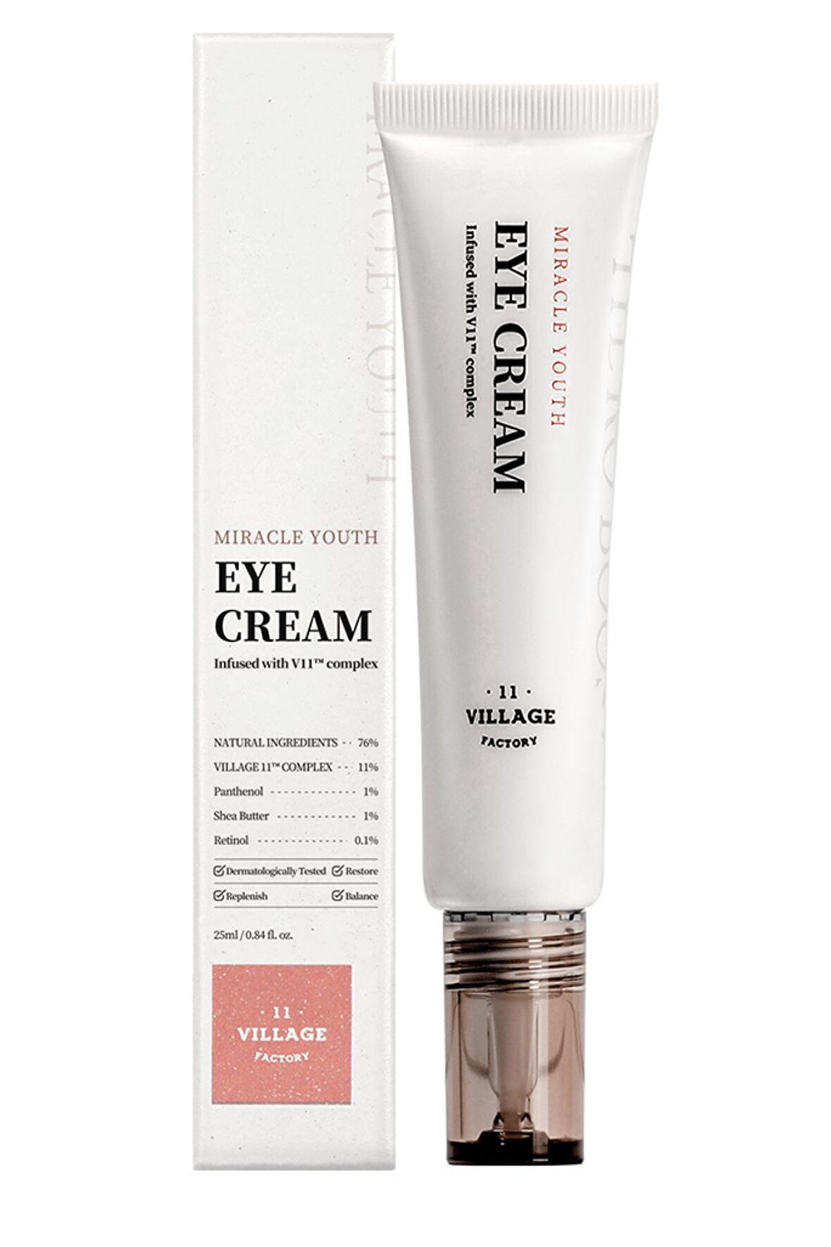 Miracle Youth Eye Cream 25 ml - %0.1 Retinol Vegan Göz Kremi