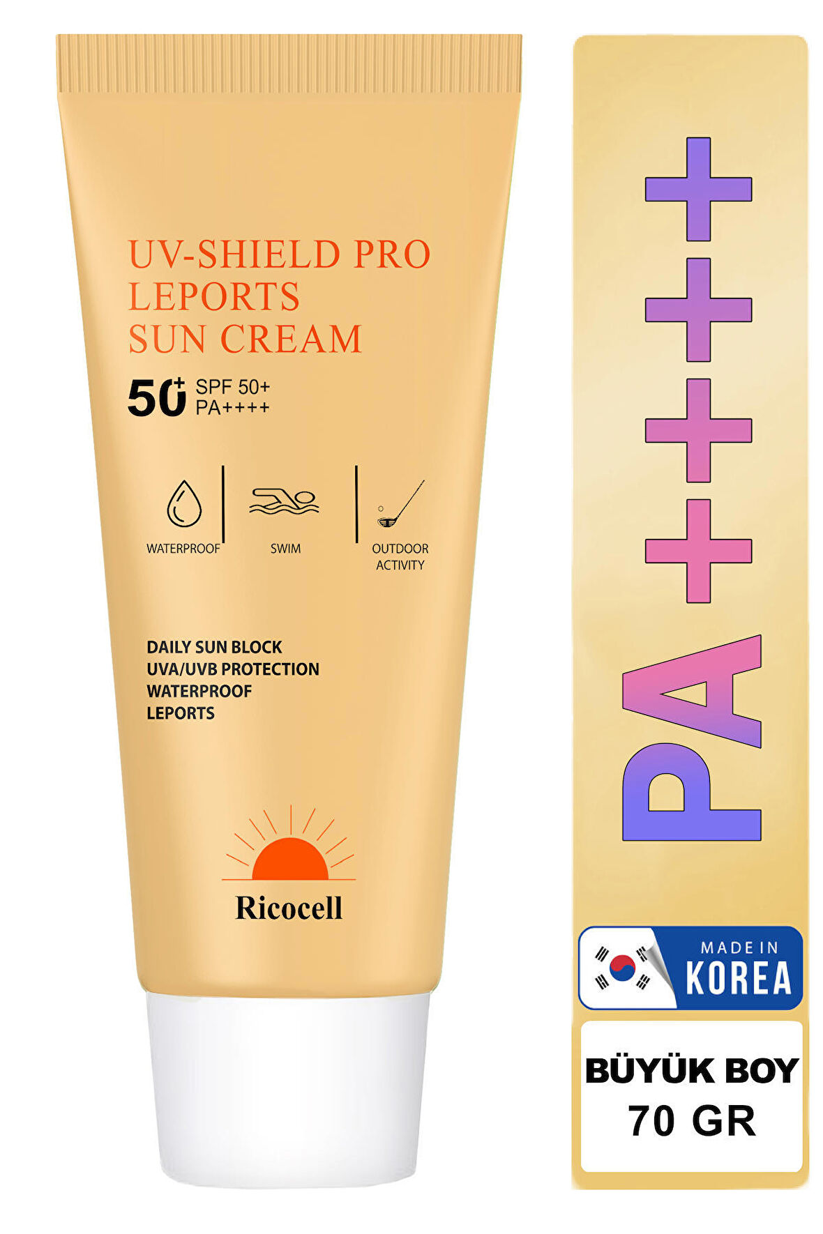 Korean Bitkisel İçerikli Leke Karşıtı Aydınlatıcı SPF50+ PA++++ Güneş Kremi