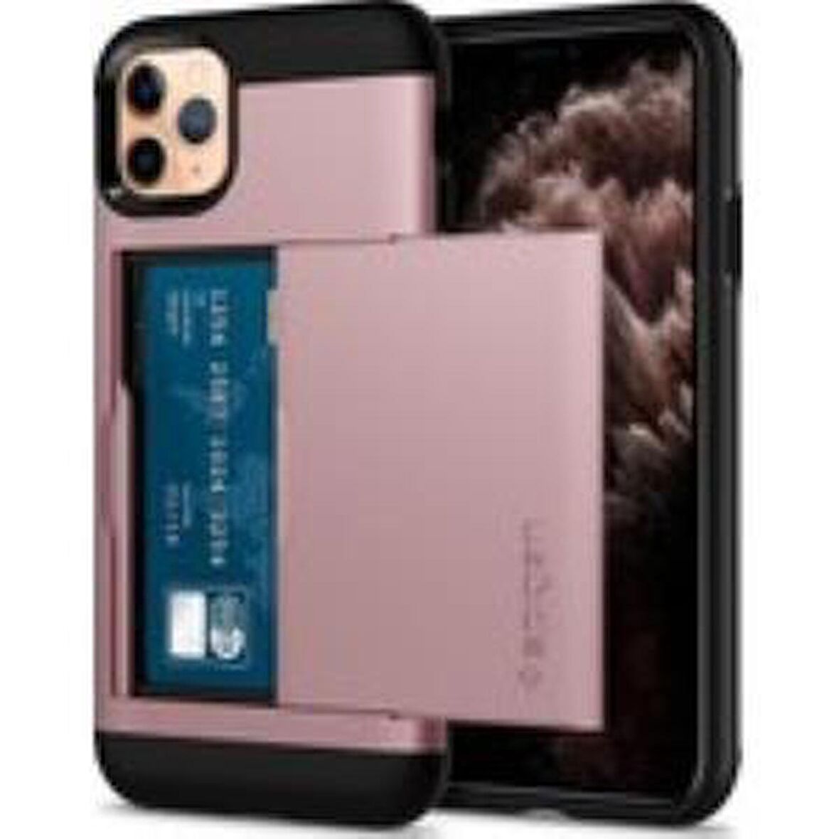 Spigen iPhone 11 Pro Max Kılıf Slim Armor CS Rose Gold-075CS27427