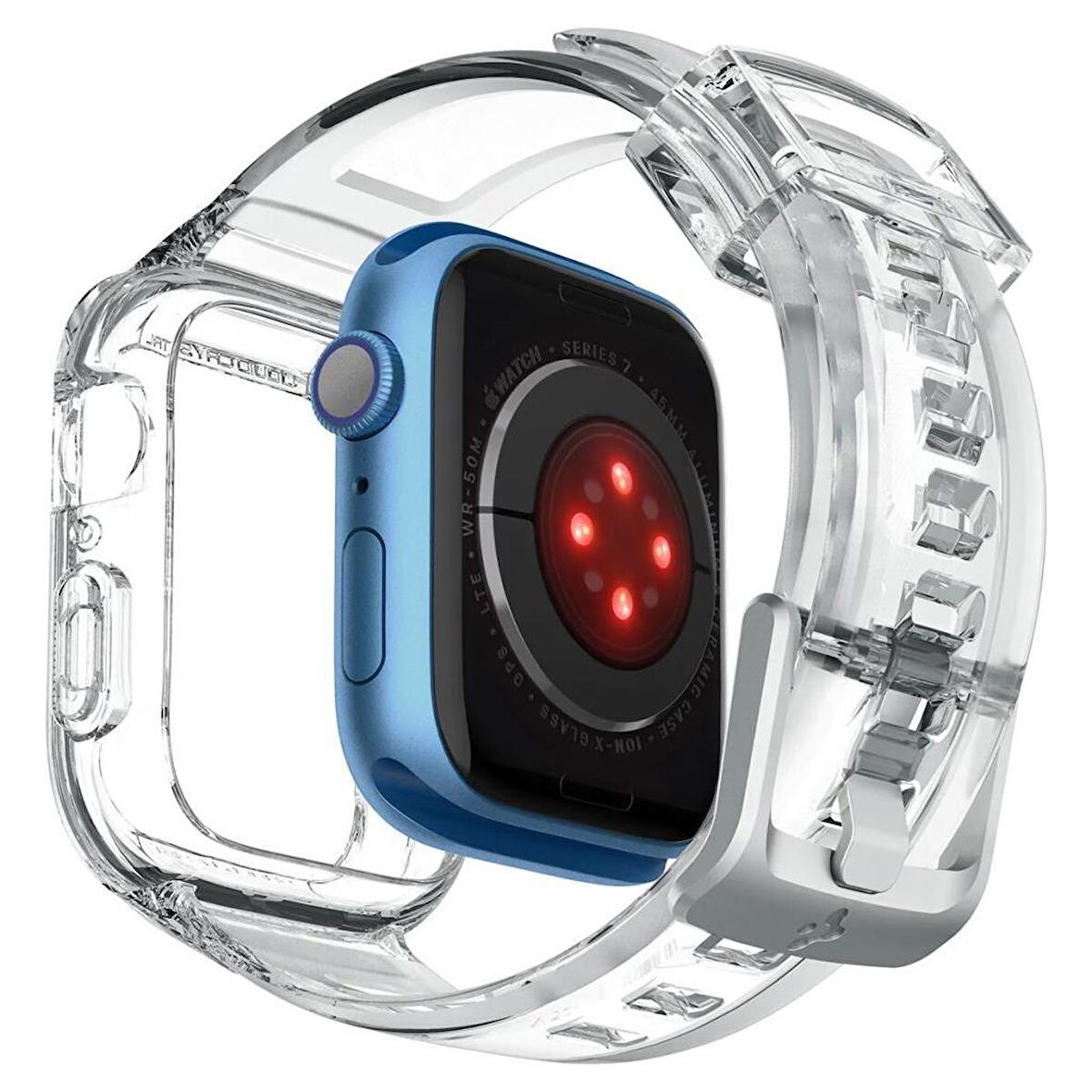 Spigen Apple Watch  Uyumlu 45mm / 44mm Serisi Liquid Crystal Pro Kılıf