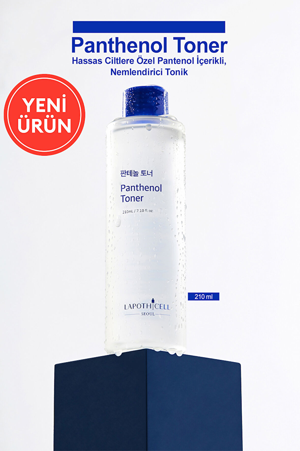 Hassas Ciltlere Özel Pantenol İçerikli, Nemlendirici Tonik LAPOTHICELL Panthenol Toner