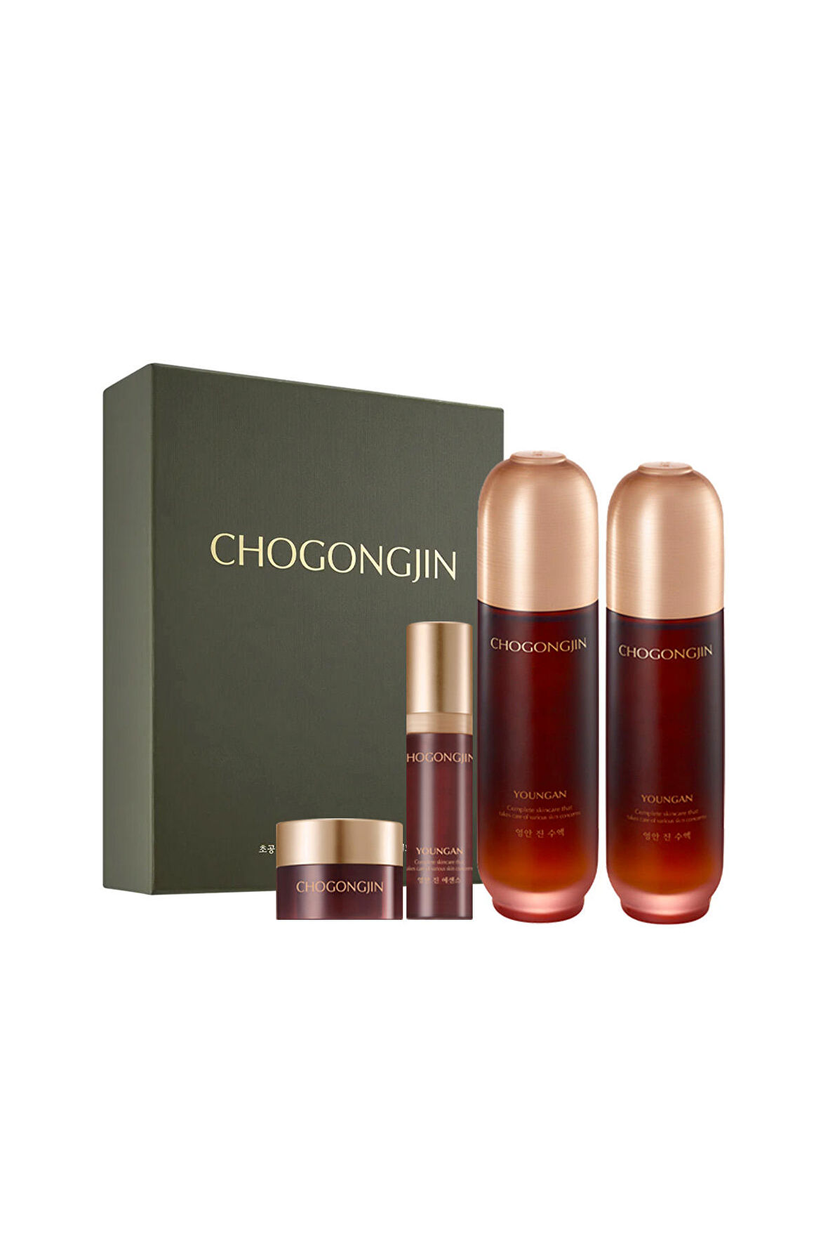 Total Yaşlanma Karşıtı Bakım Sunan Kırışıklık ve Sarkma Karşıtı Set CHOGONGJIN Youngan Skin Care Set