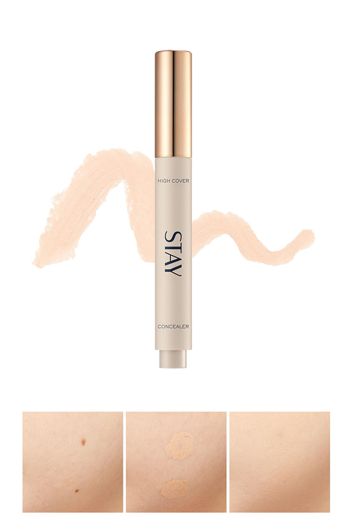 Yüksek Kapatıcı ve Uzun süre Kalıcı Stick Concealer Stay Stick Concealer High Cover 21P (Fair)