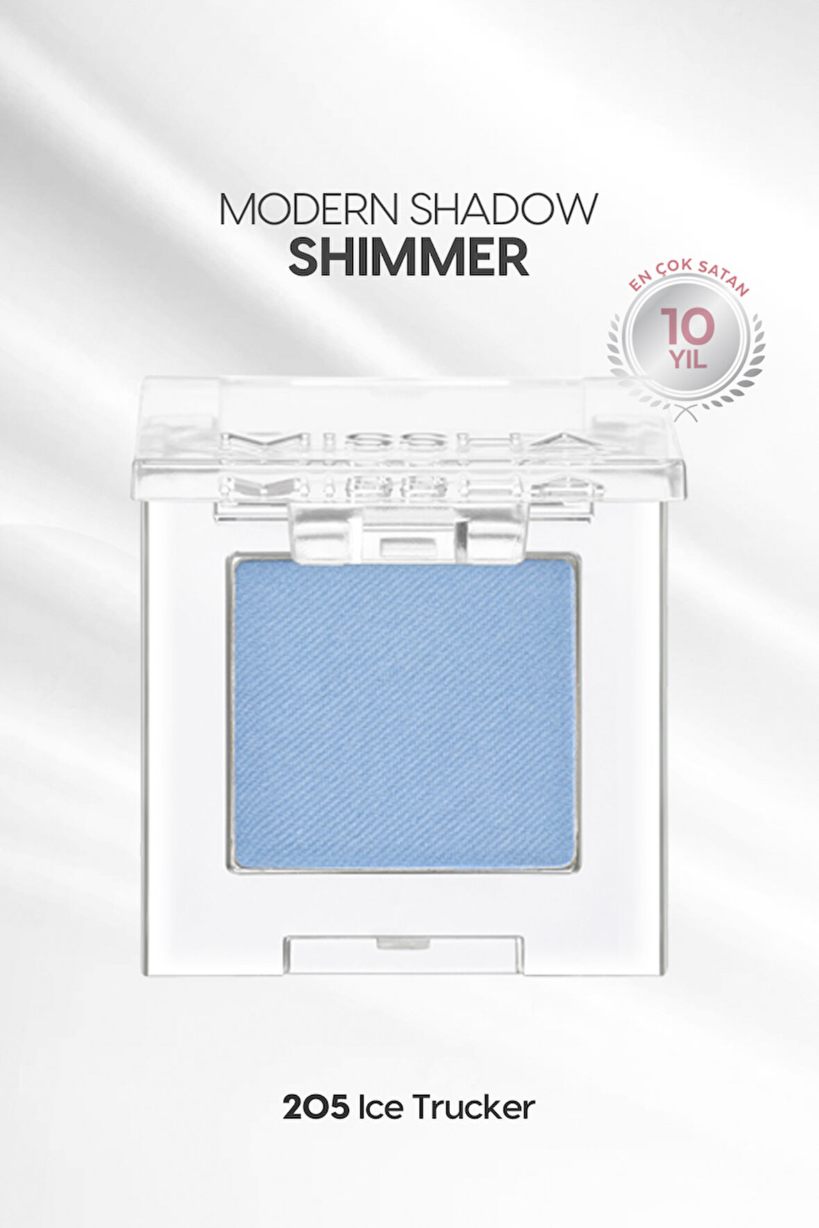 Uzun Süre Kalıcı Kolay Uygulanan Işıltılı Tekli Far Modern Shadow Shimmer (205 Ice Trucker)