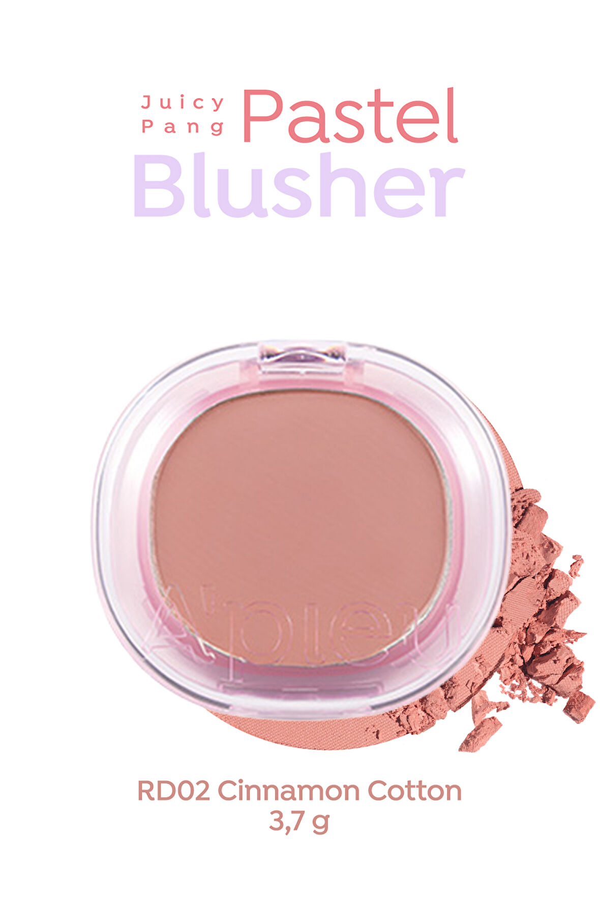Cilde Yumuşak ve Doğal Renk Veren Pastel Tonlarda Allık A'PIEU Juicy-Pang Pastel Blusher (RD02)