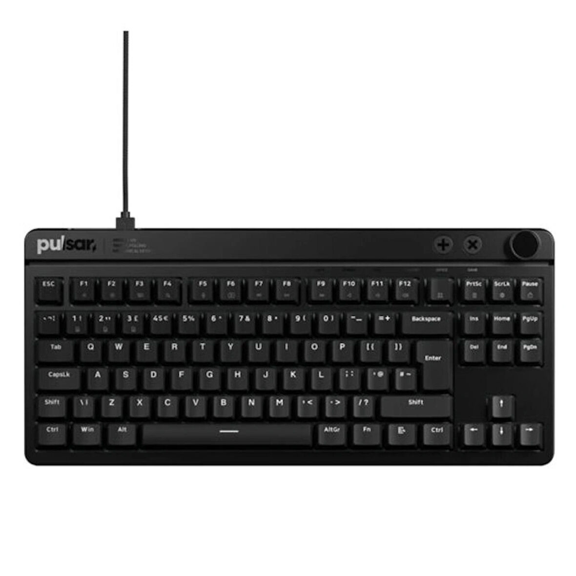 Pulsar XBOARD MS ANSI Siyah TKL Cherry MX2A Red Switch 8K Hz RGB Mekanik Gaming Klavye (XBMS01)