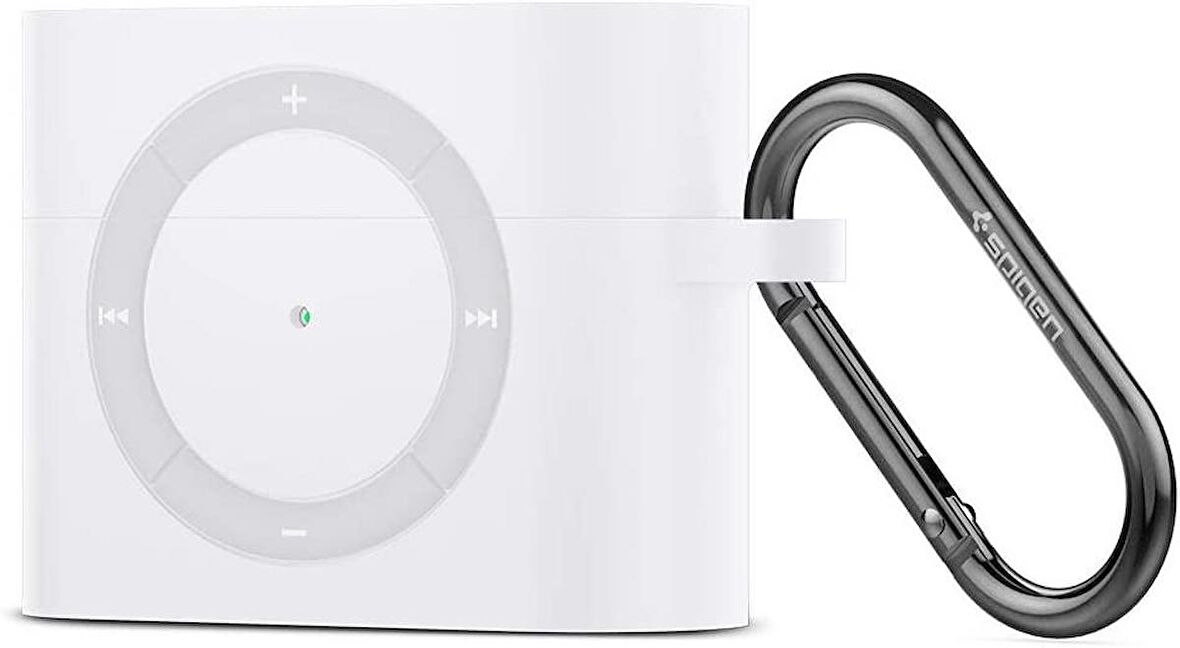 Spigen Apple AirPods Pro Kılıf Classic Shuffle White - ASD02217