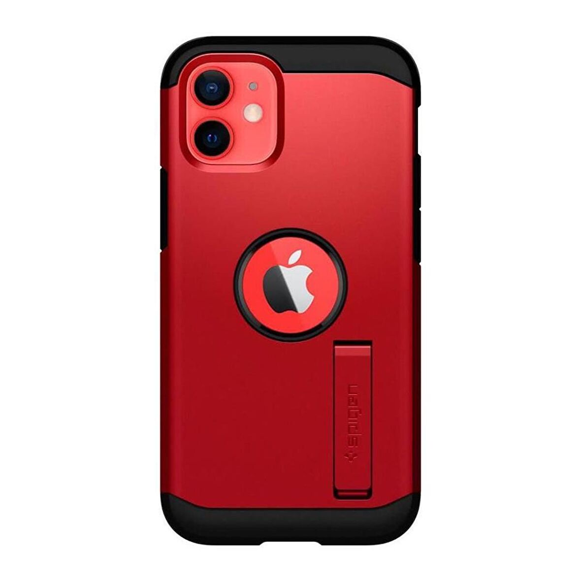 Spigen iPhone 12 Mini Kılıf Tough Armor Red