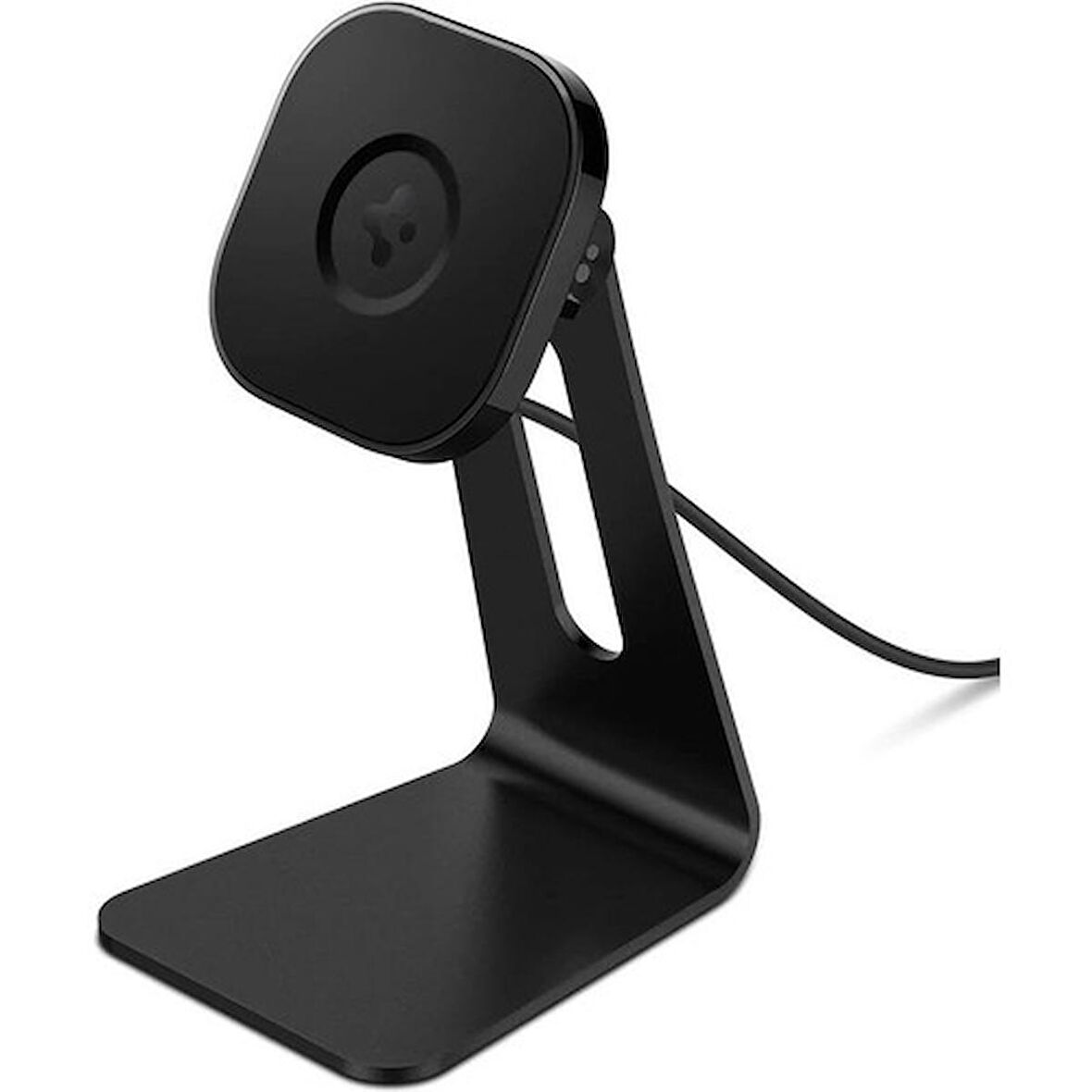 Spigen OneTap Pro Stand MagFit MagSafe Manyetik Kablosuz Şarj Cihazı iPhone 15 / 14 / 13 / 12 Serisi ile Uyumlu Black - ACH02574
