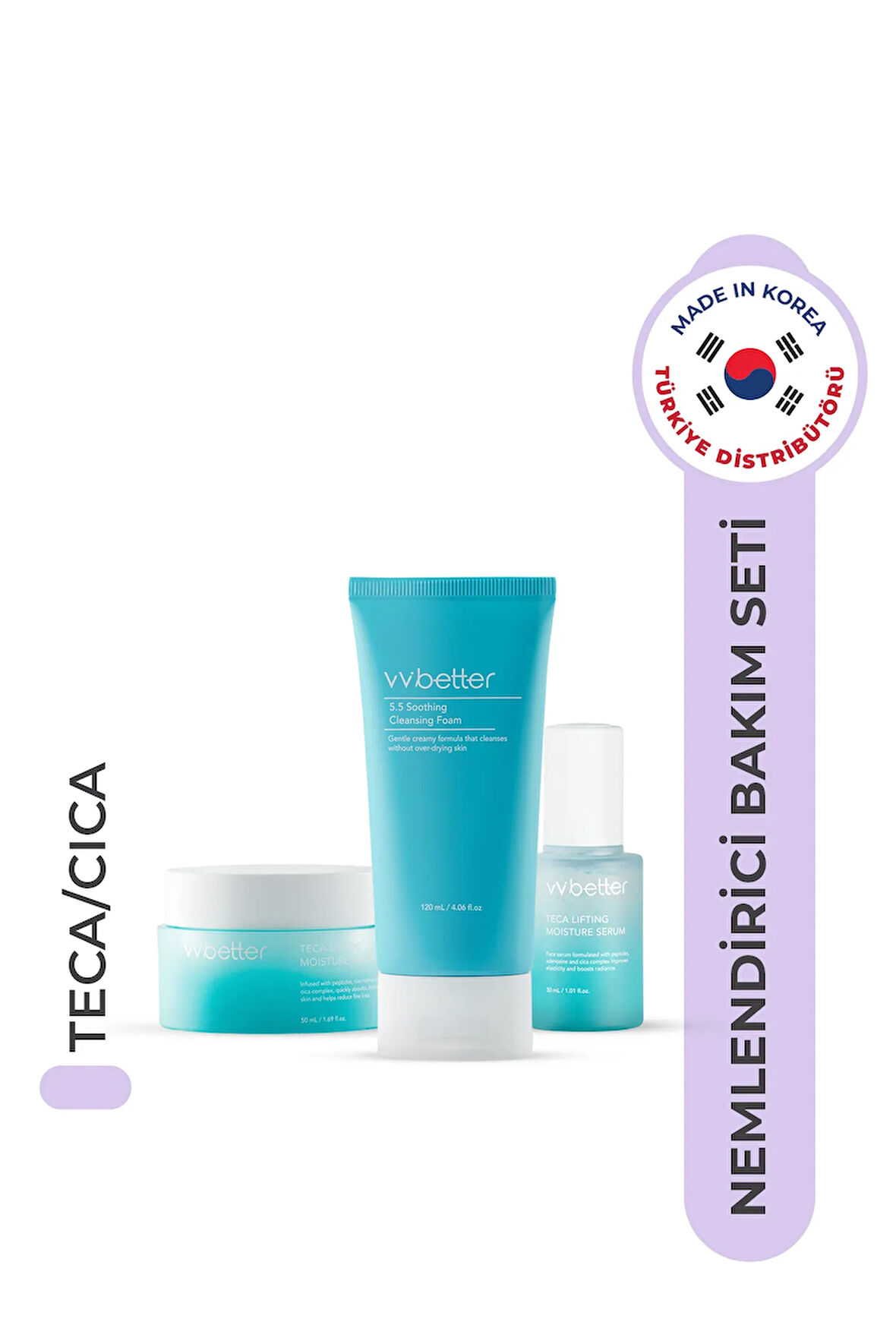 Canlandırıcı Sıkılaştırıcı Nemlendirici Cilt Bakım Kiti