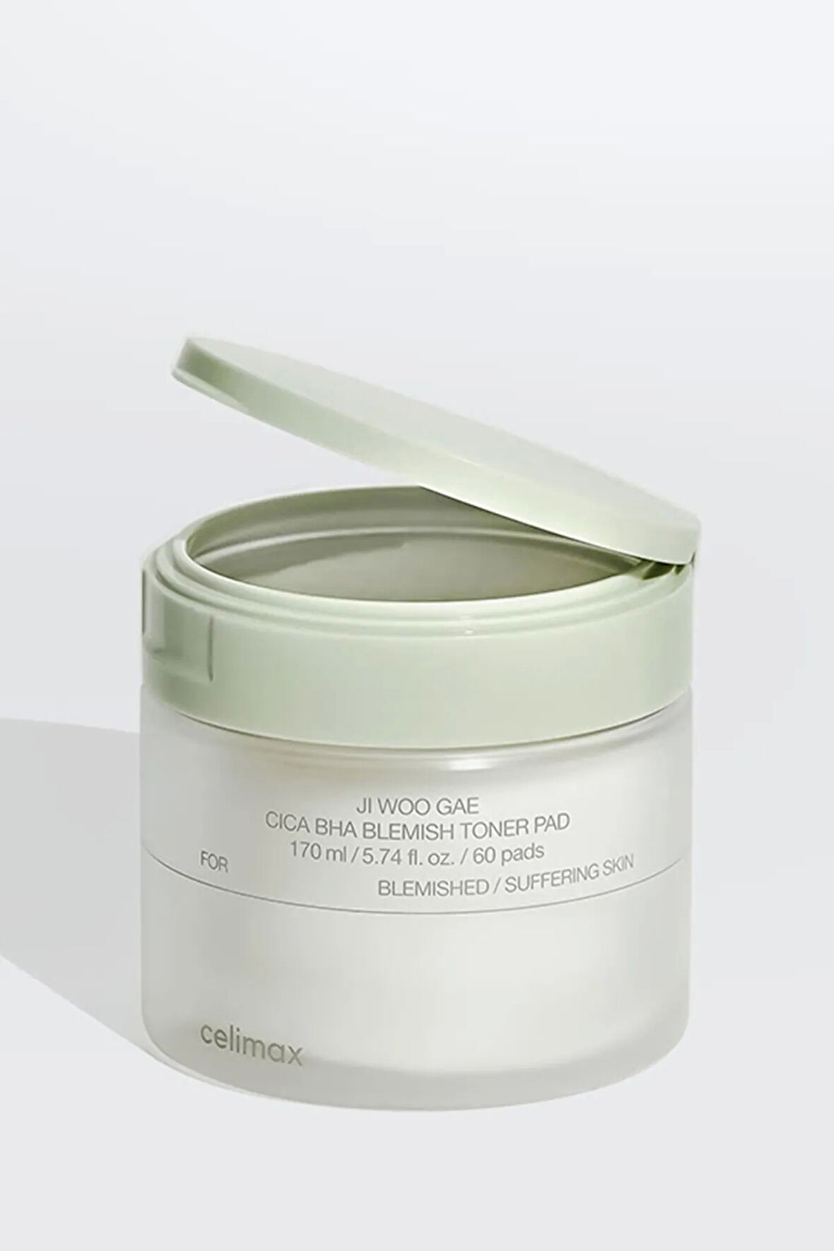 Celimax Ji Woo Gae Cica BHA Blemish Toner Pad(GLOBALCARE)