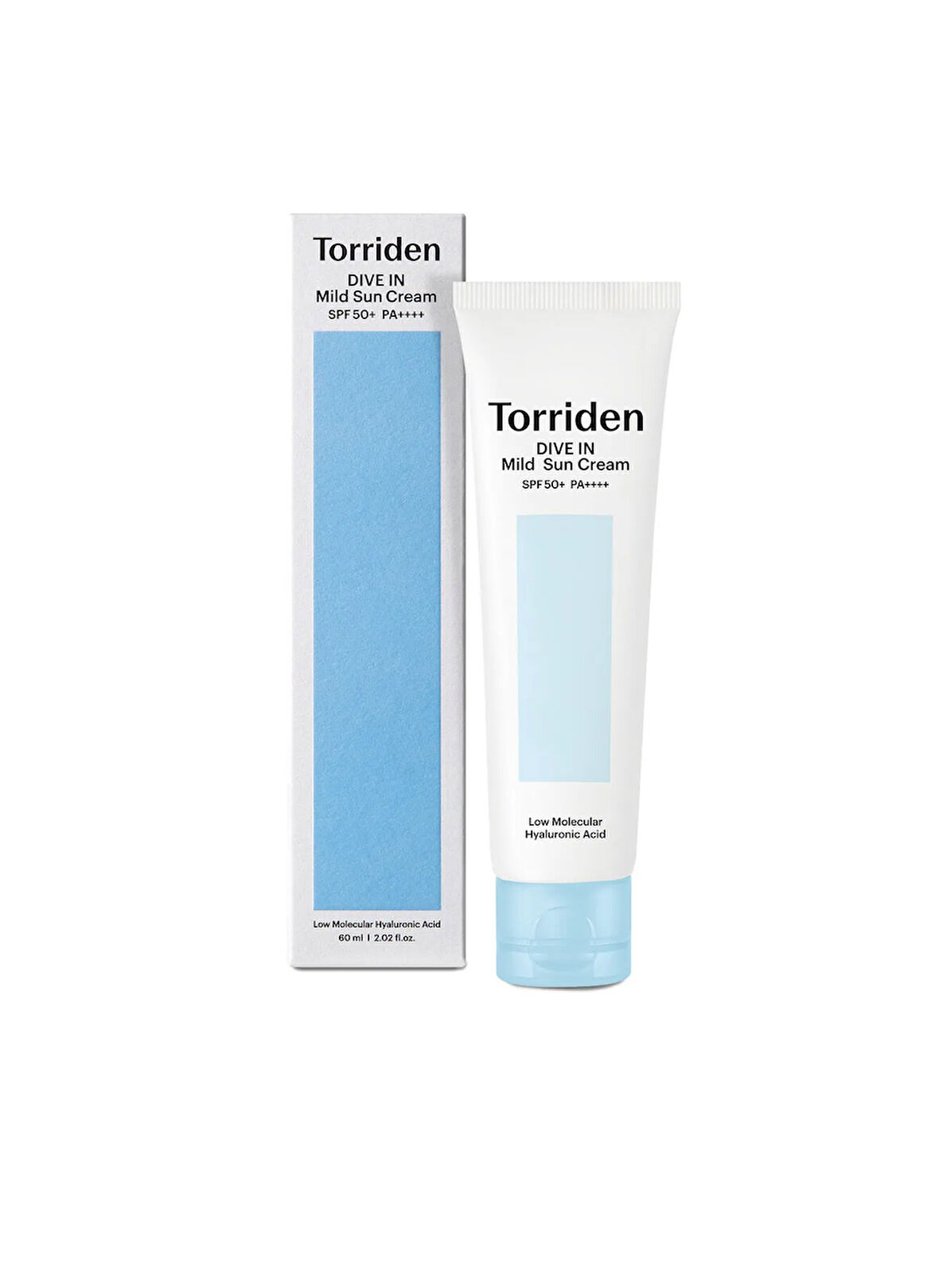 DIVE-IN Mild Suncream (10 Tip Hyaluronik Asitli Beyazlık Bırakmayan Mineral Güneş Kremi) 60ml