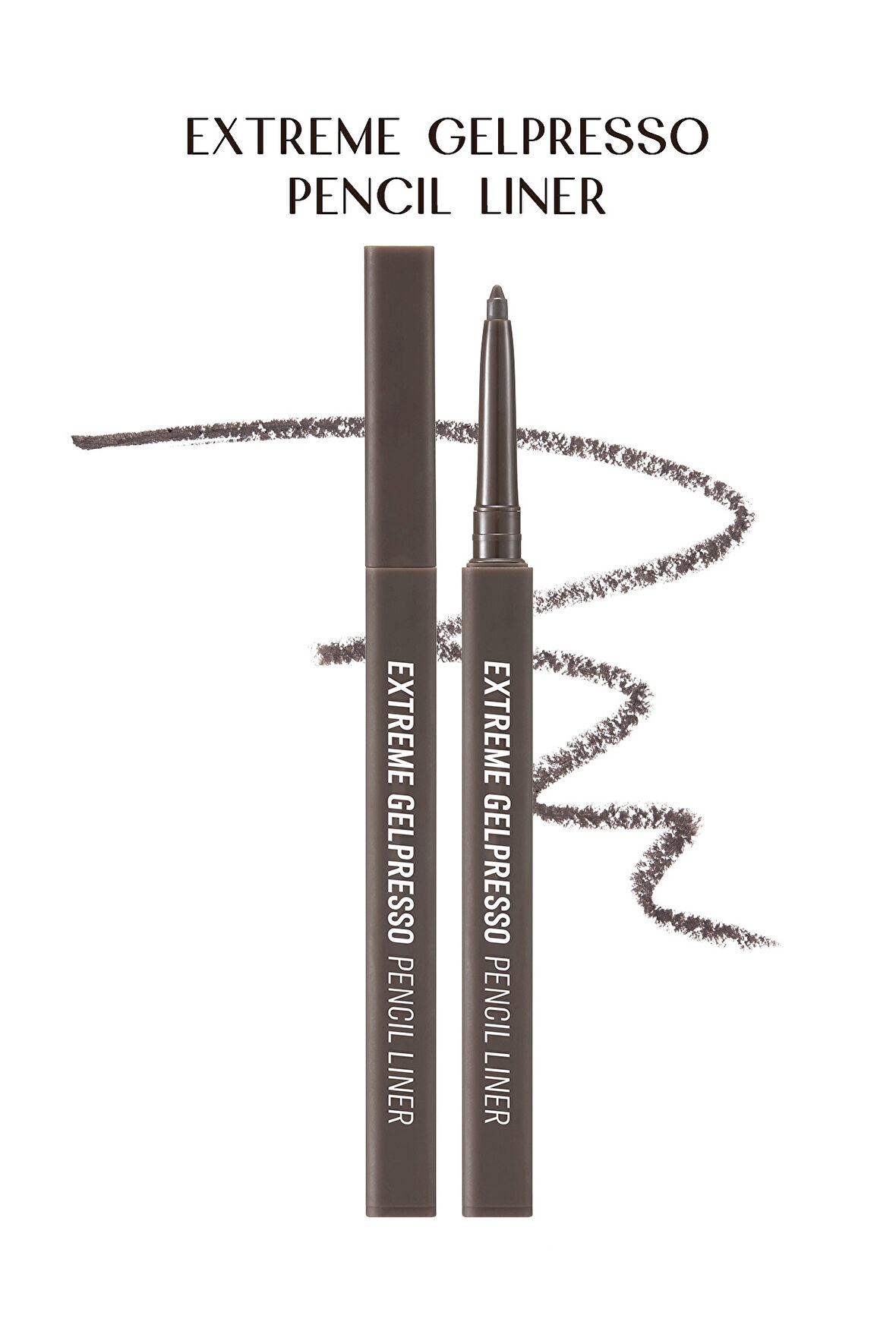 Suya Dayanıklı, Gün Boyu Kalıcı Kalem Eyeliner Clio Extreme Gelpresso Pencil Liner (04 Gray Brown)