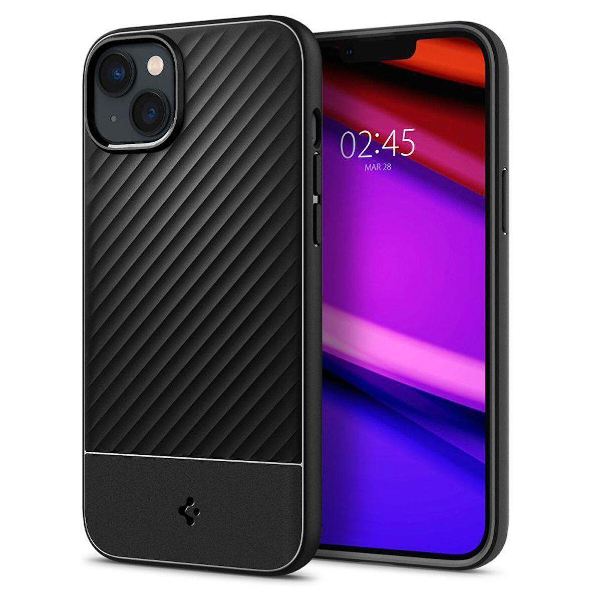 Spigen iPhone 14 Plus ile Uyumlu Kılıf Core Armor Matte Black