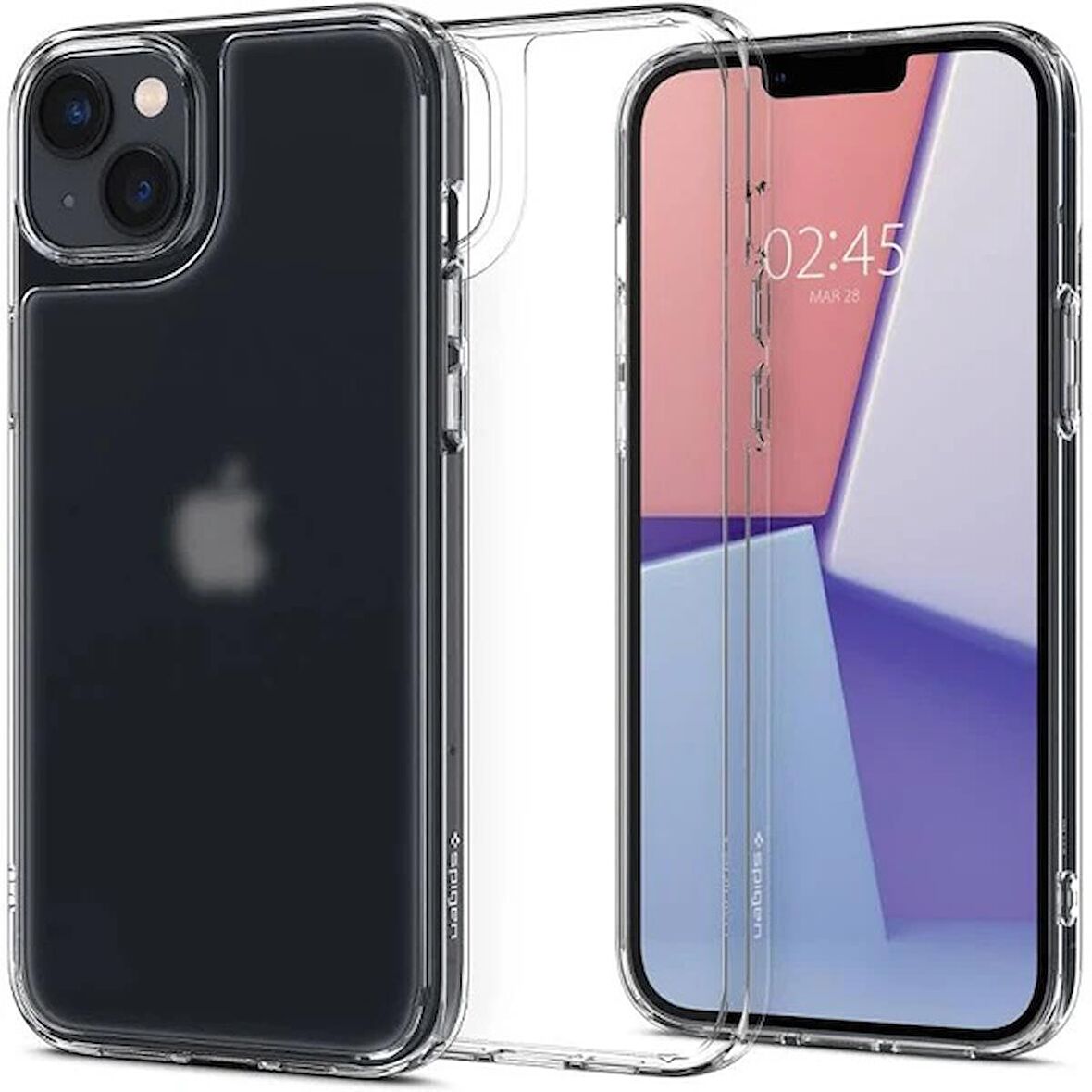 Iphone 14 Pro Kılıf, Spigen Liquid Crystal 4 Tarafı Tam Koruma