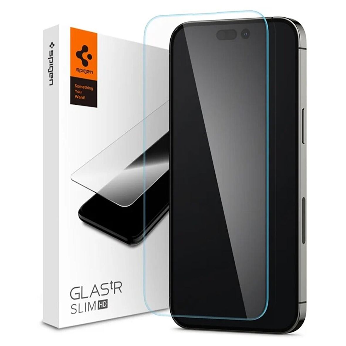 iPhone 14 Pro Max Cam Ekran Koruyucu, Spigen Glas.tR Slim HD