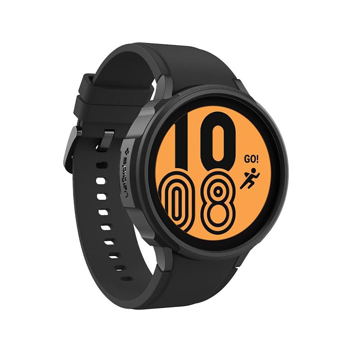 Spigen Samsung Galaxy Watch 5 Pro (45mm) Kılıf Liquid Air Matte Black - ACS05185
