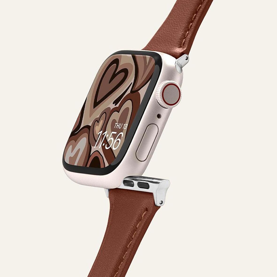 Apple Watch Serisi (40 / 41MM ) Uyumlu Watch Kayış Kordon, Ciel By Cyrill Kajuk Band