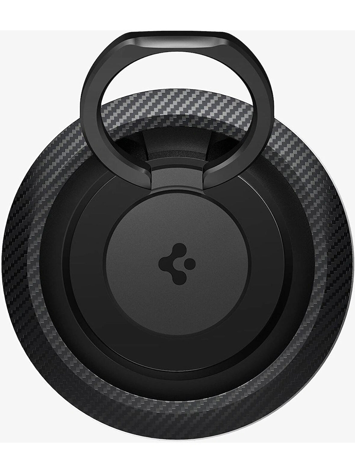 Spigen MagFit O-Mag iPhone için Manyetik Telefon Tutucu MagSafe özellikli Ring Carbon - AMP05505