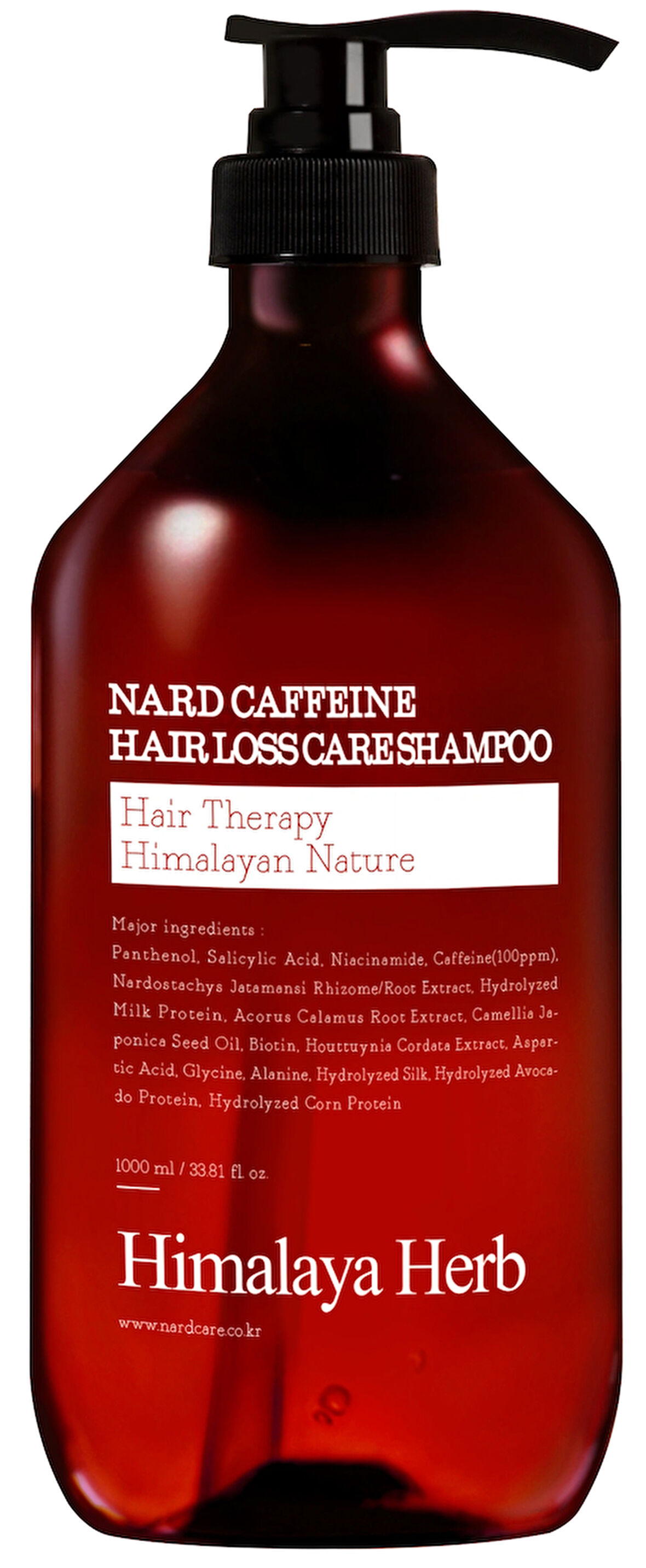 Nard Caffeine Hair Loss Care Shampoo - Nard Kafeinli Saç Dökülmesi Karşıtı Şampuan 1L