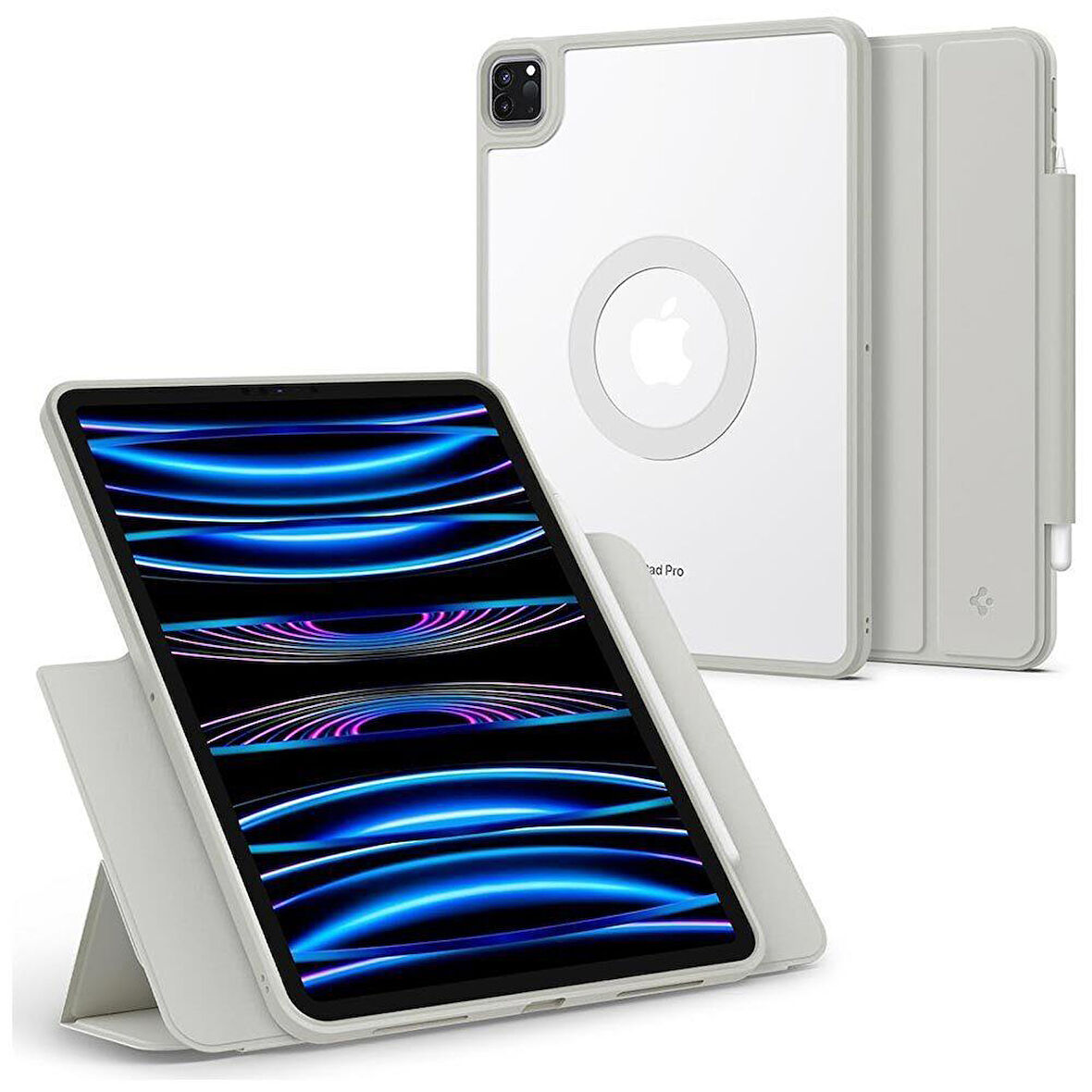 iPad Air Skin Hybrid Pro 11 inc Pro (2021/2022) Kılıf, Spigen Air Skin Hybrid Pro OneTap