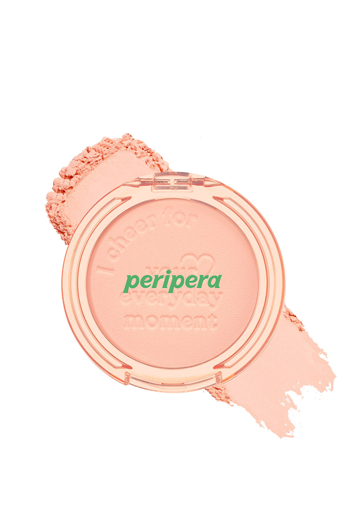 Pastel Tonlarda Sebum Dengeleyici Toz Allık Peripera Pure Blushed Sunshine Cheek (18 Shy Coral)