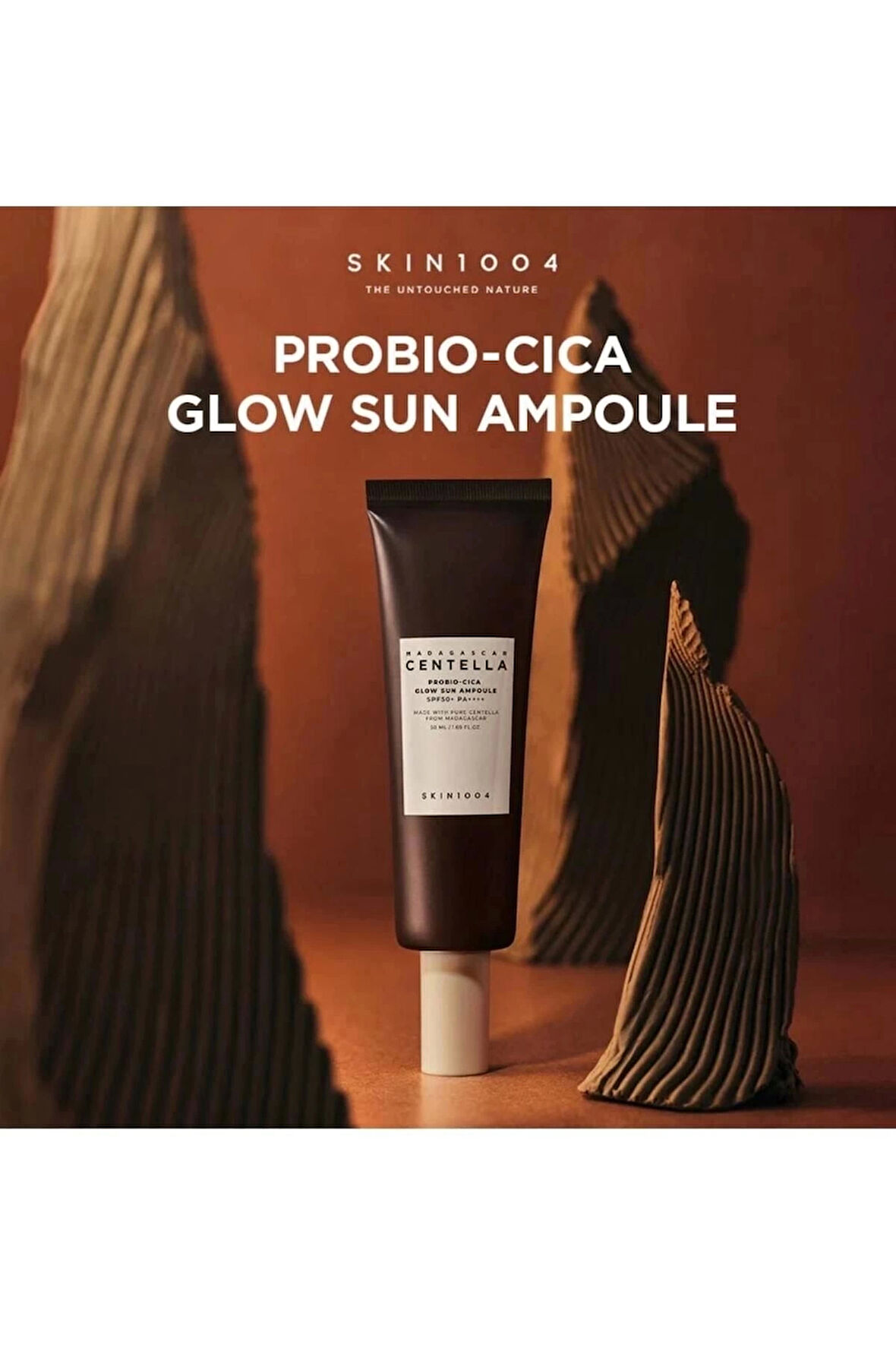 Madagascar Probio-cica Glow Sun Ampoule 50ml 50+ Pa ++++++