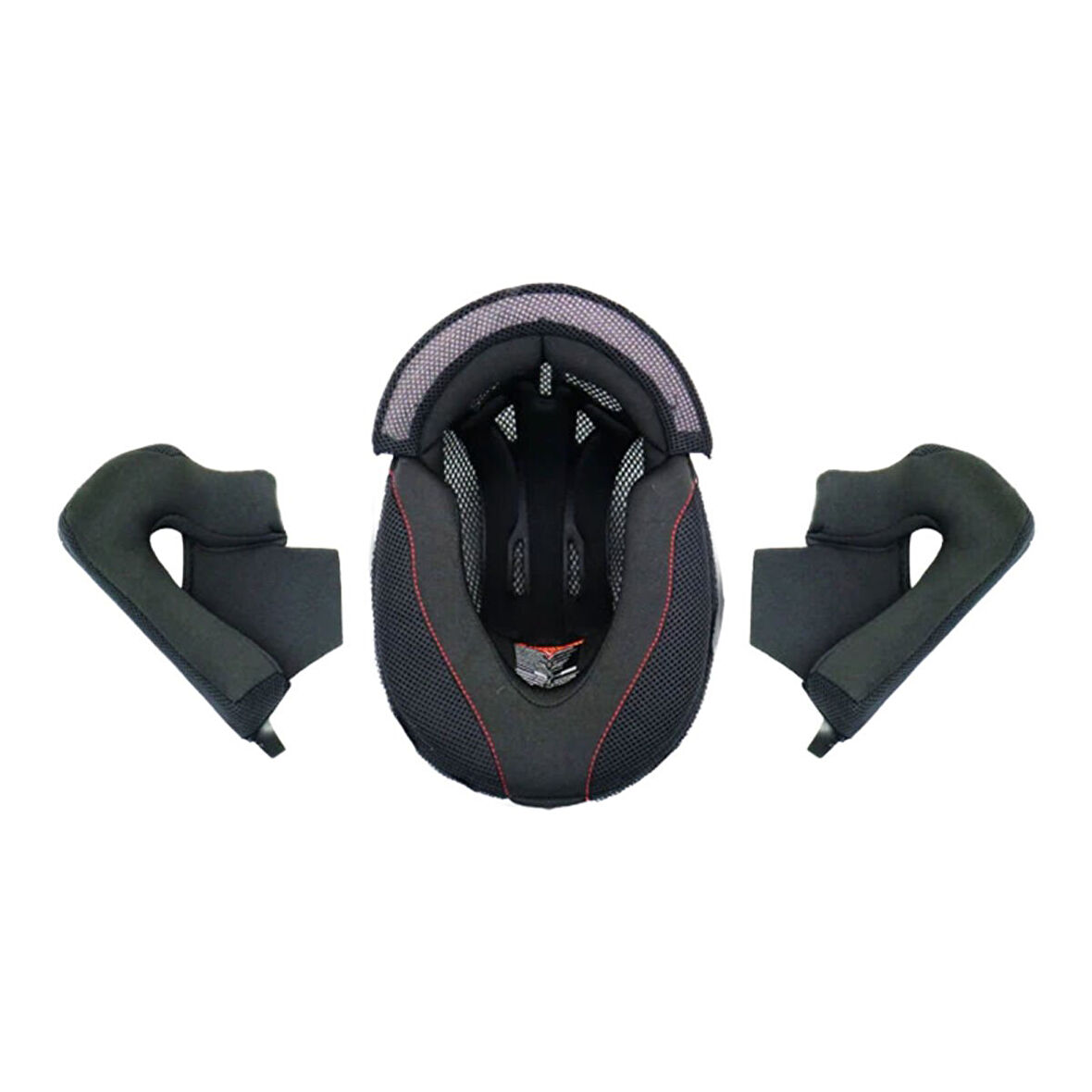 Sena Outrush Kask İçin Yanak Pedi Seti Siyah