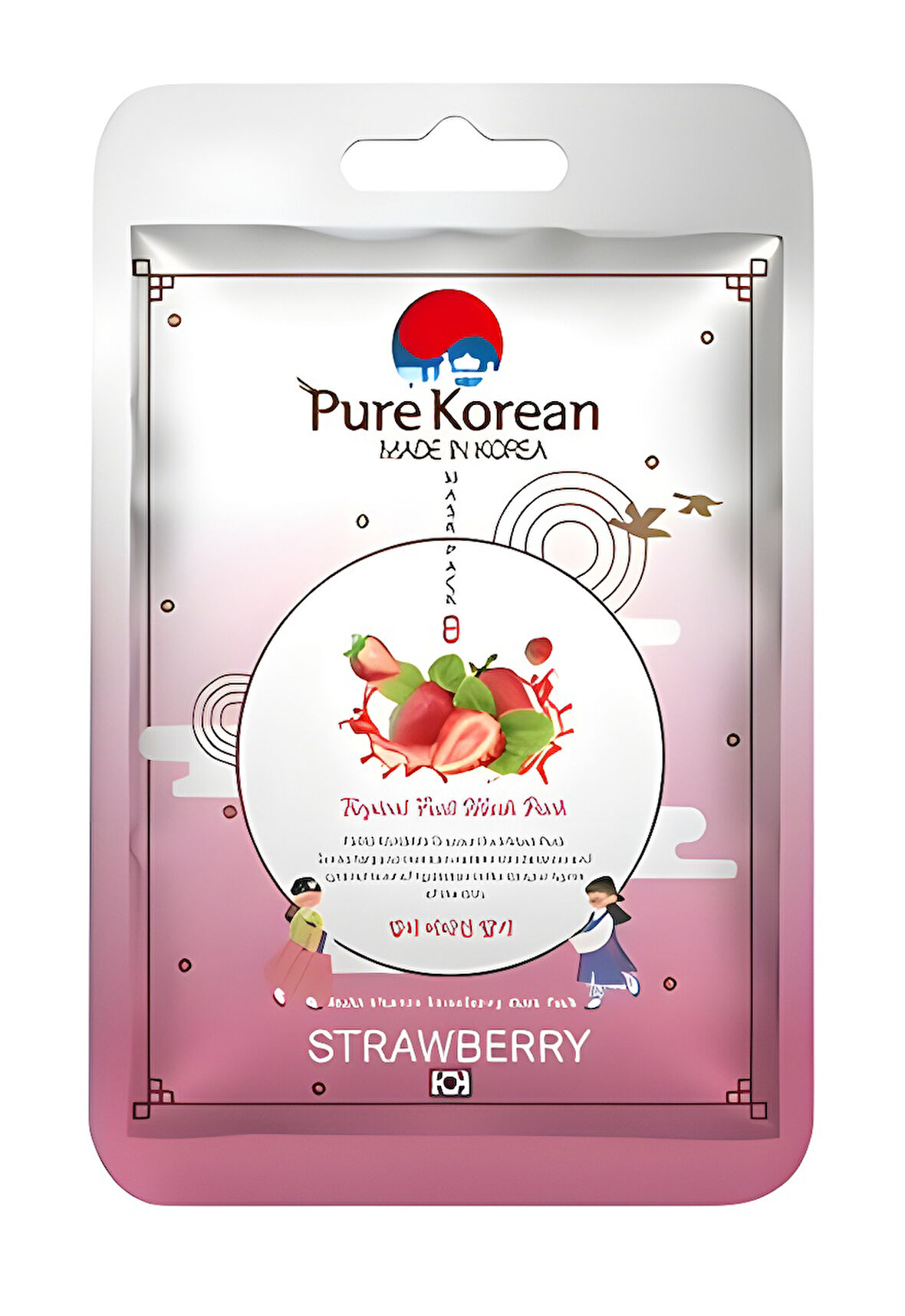 Pure Korean Multi-Vitamin Strawberry Mask