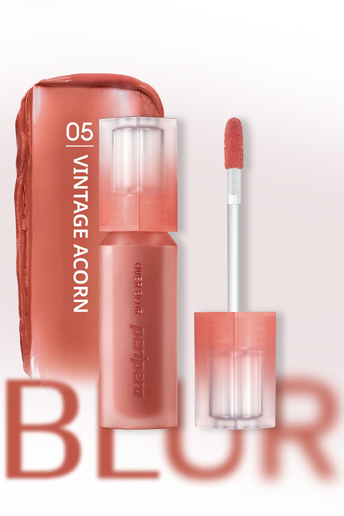 Gün Boyu Kalıcı Pürüzsüz Matlık Sunan Tint PERIPERA Over Blur Tint (005 Vintage Acorn)